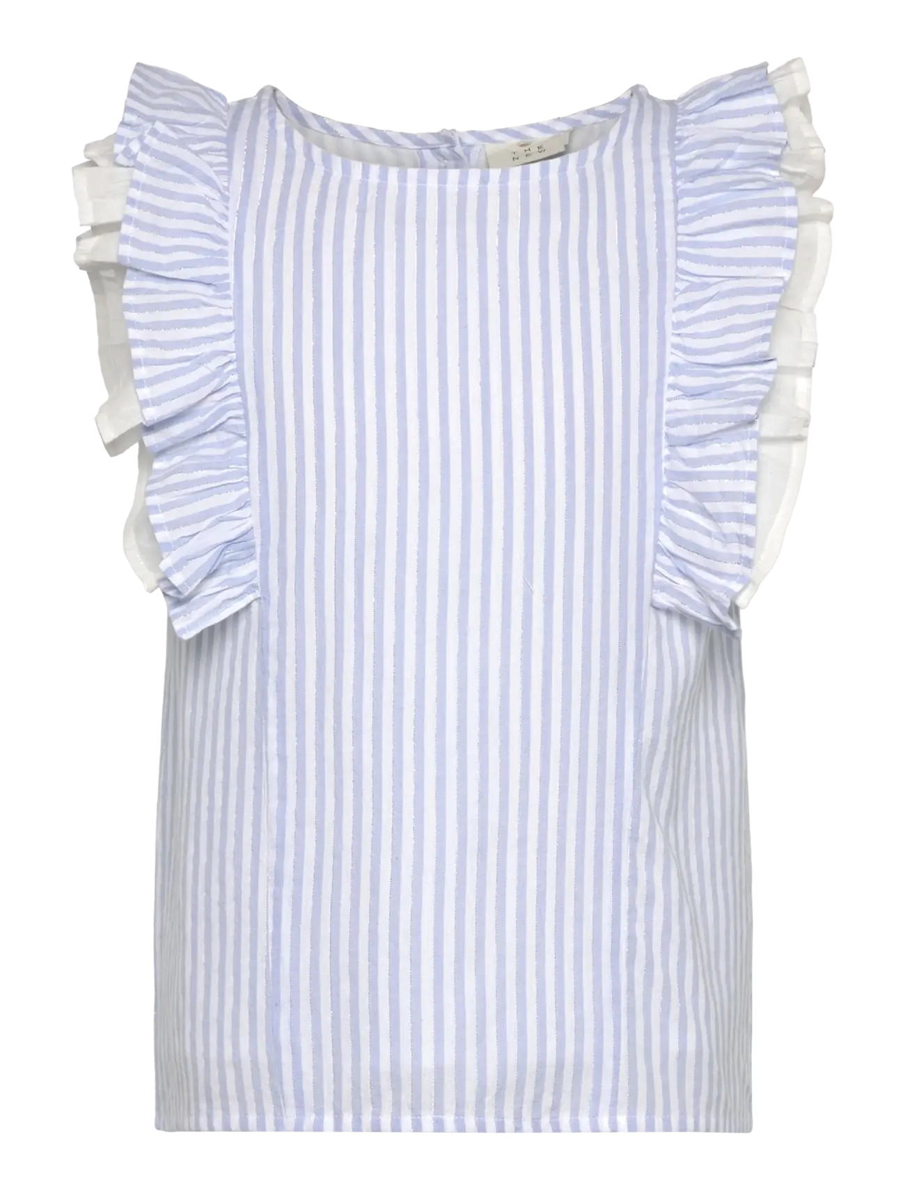The New - TNNalani S_L Top - pluusid ja tuunikad - white swan striped - 1