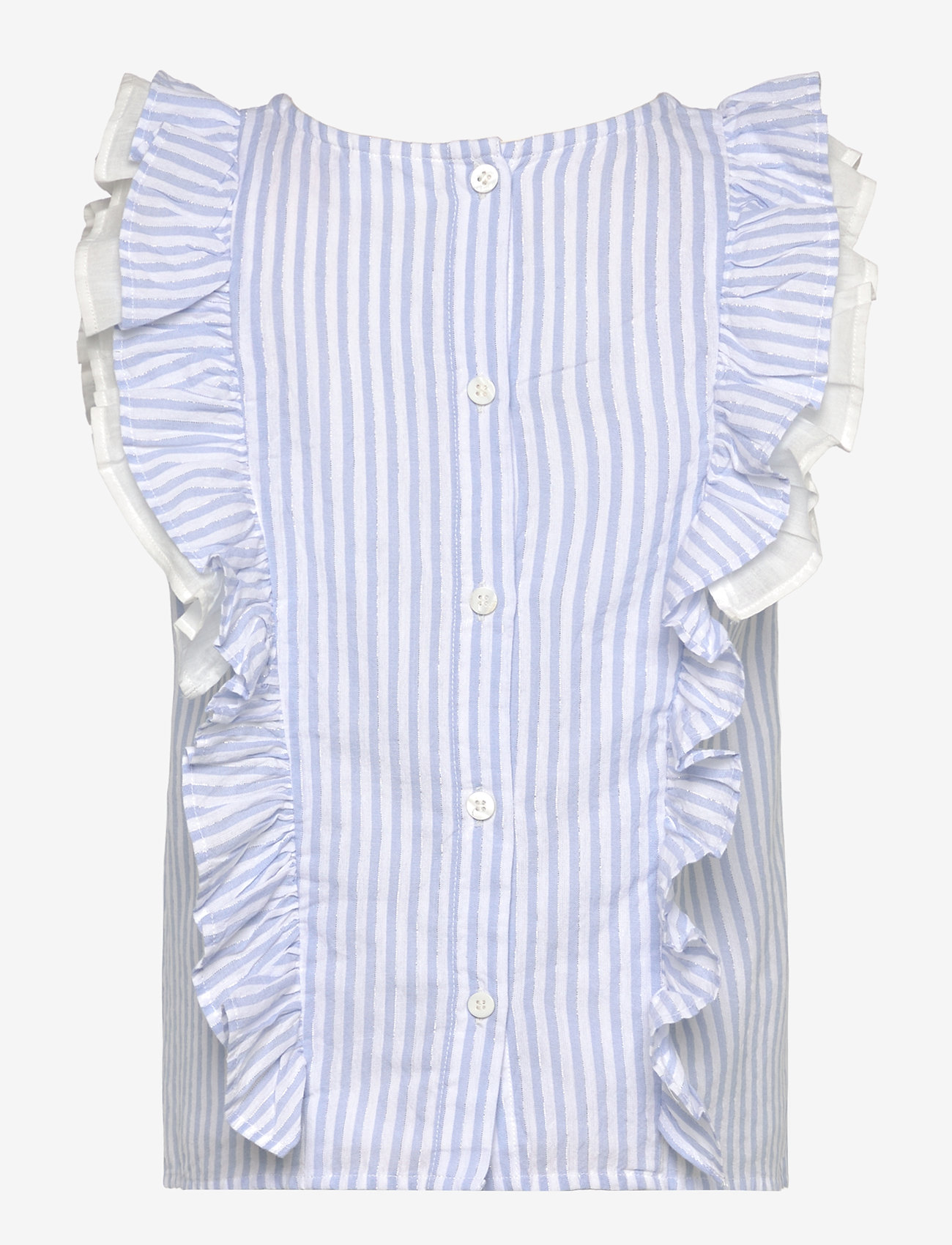 The New - TNNalani S_L Top - blusen & tuniken - white swan striped - 2