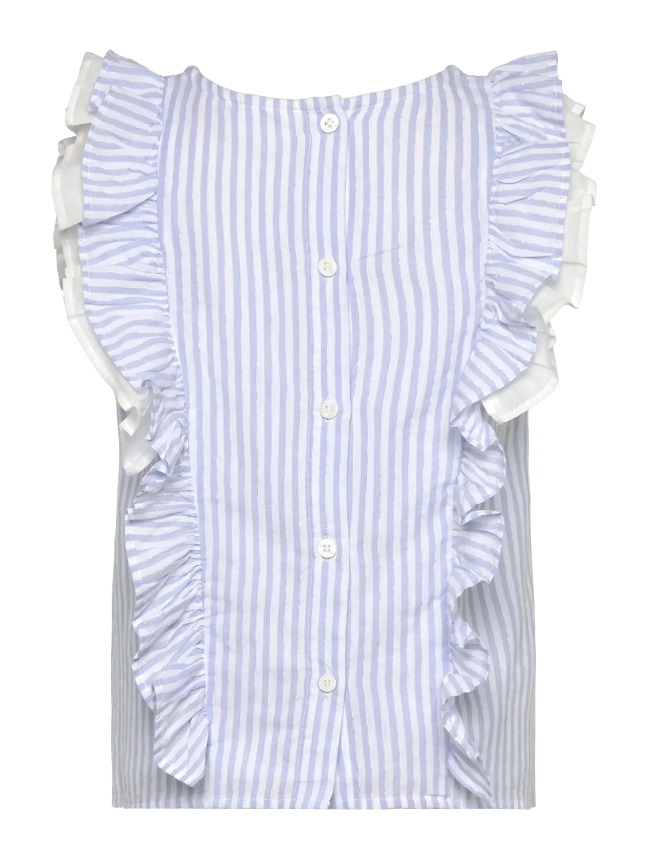 The New - TNNalani S_L Top - pluusid ja tuunikad - white swan striped - 2
