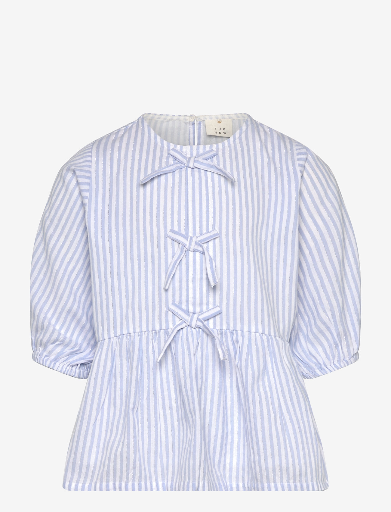 The New - TNNalani S_S Top - bluser & tunikaer - white swan striped - 1