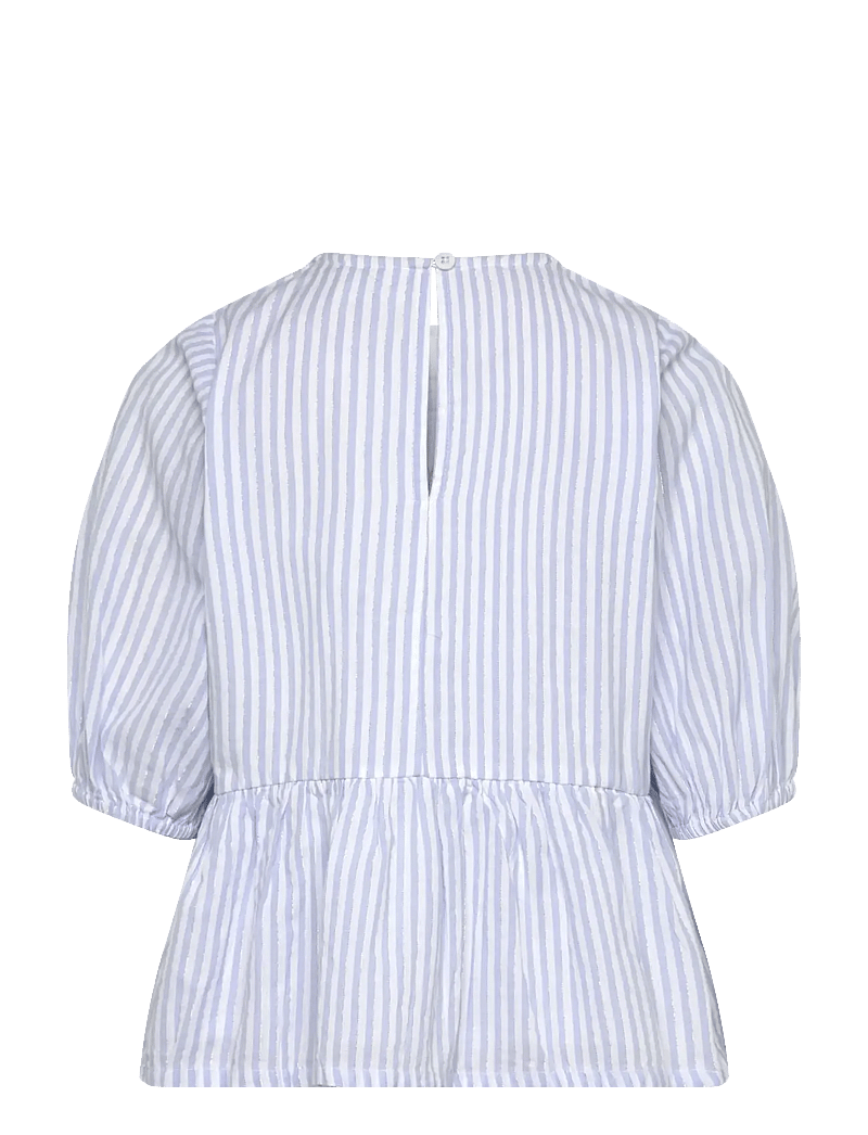 The New - TNNalani S_S Top - blusen & tuniken - white swan striped - 2