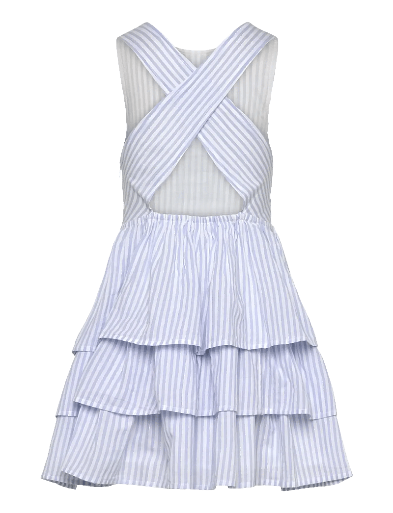 The New - TNNalani S_L Dress - Ærmeløse hverdagskjoler - white swan striped - 2