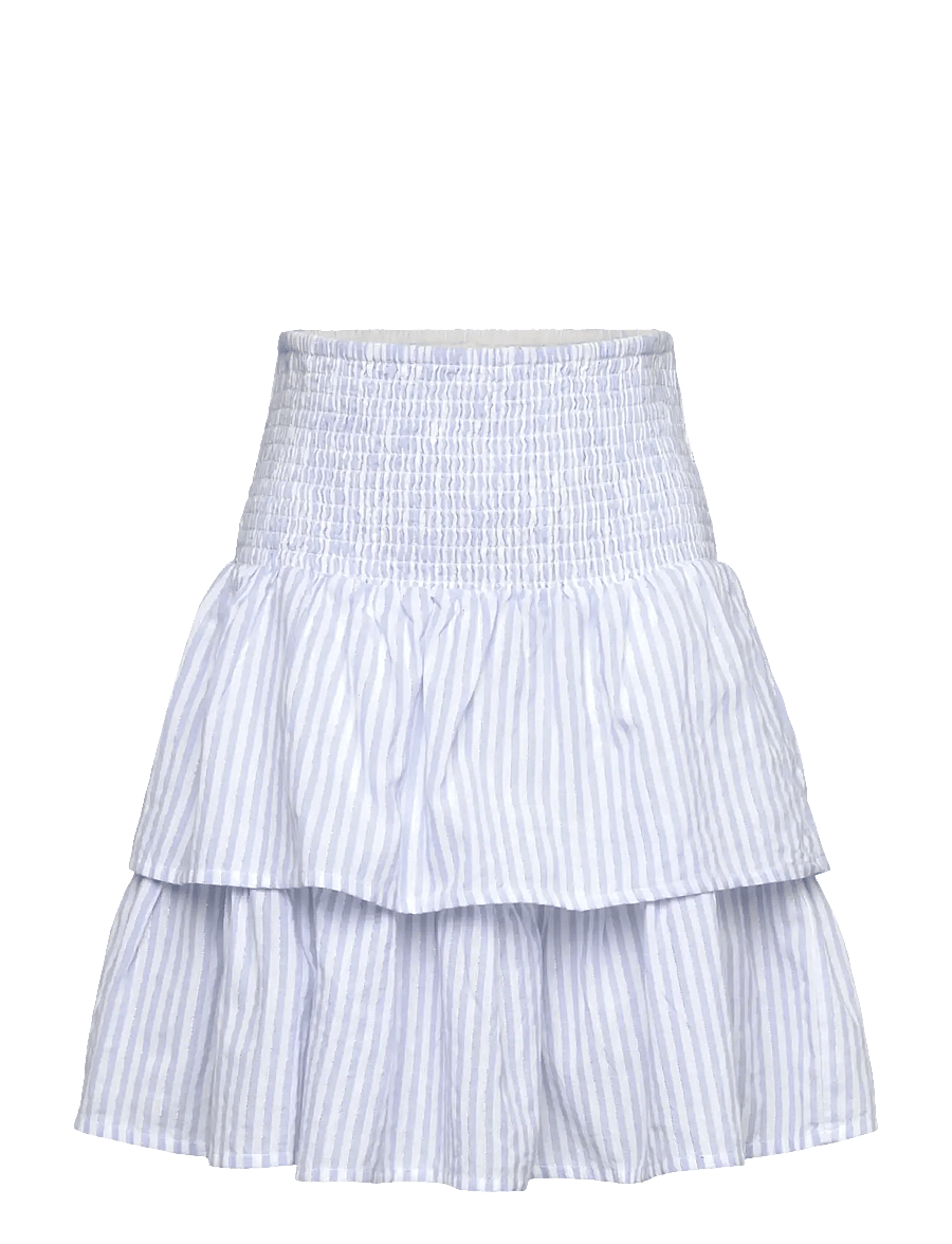 The New - TNNalani Skirt - kurze röcke - white swan striped - 0