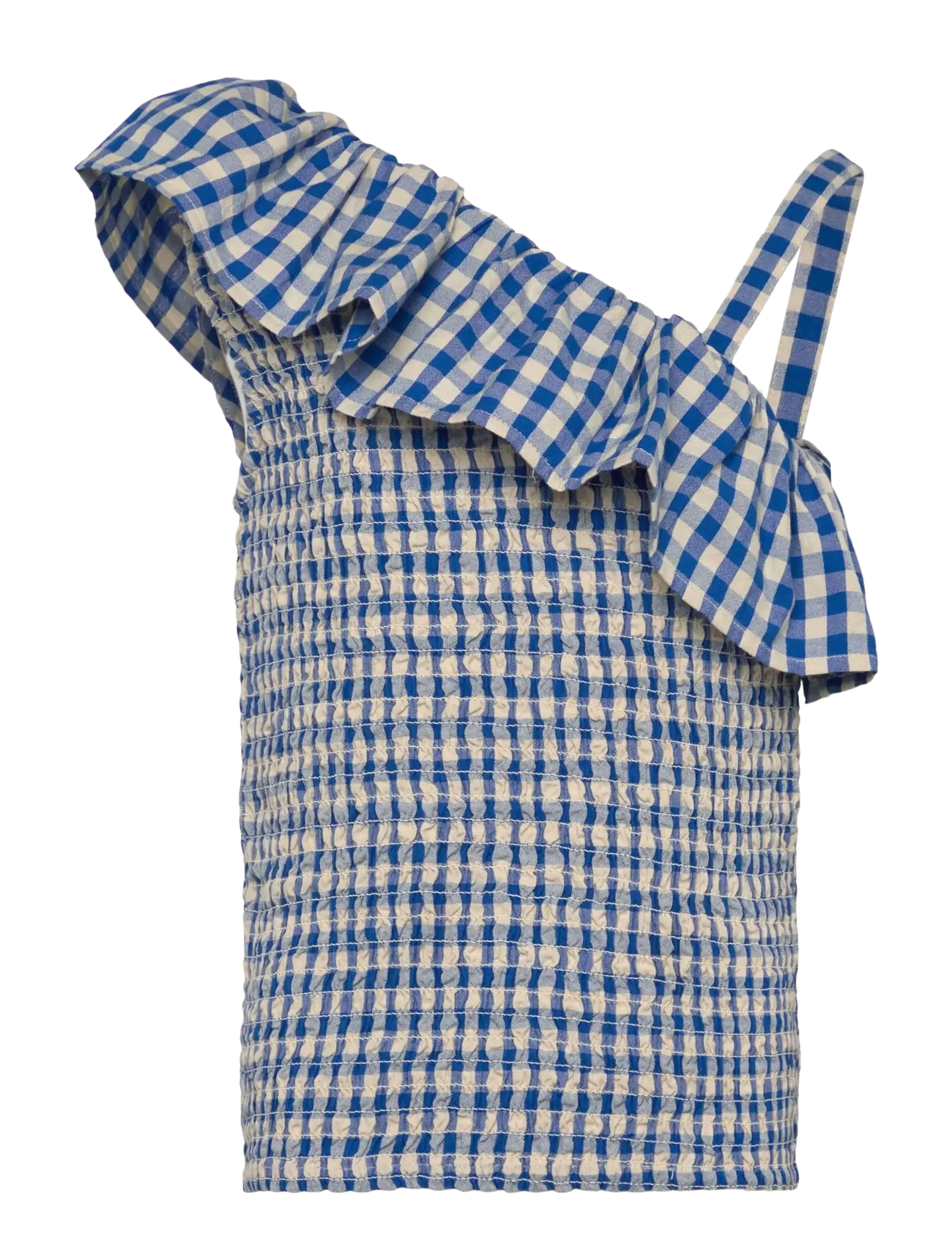 The New TNNally Short S_L Top - Blusen & Tuniken - DAPHNE CHECK / blue