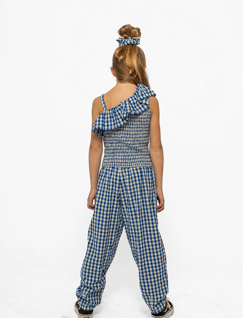 The New - TNNally Short S_L Top - blouses & tunics - daphne check - 3