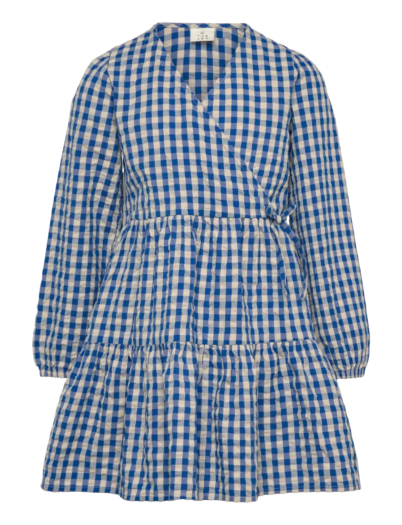 The New - TNNally L_S Dress - langärmelige freizeitkleider - daphne check - 1
