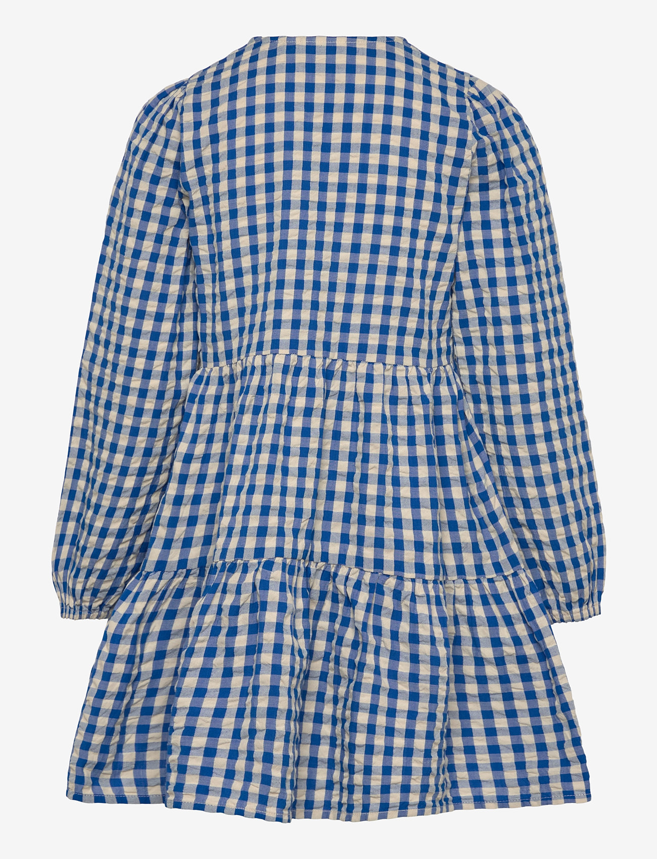 The New - TNNally L_S Dress - langærmede hverdagskjoler - daphne check - 2