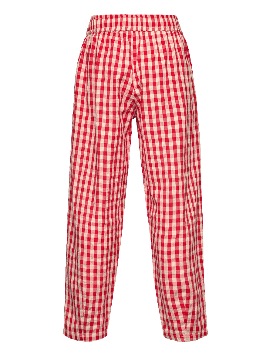 The New - TNNally Carrot Pants - einkaufen nach alter von - poppy red check - 1