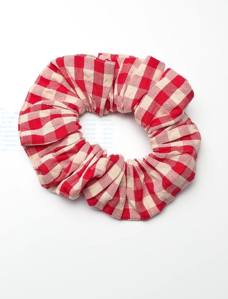 The New - TNNally Carrot Pants - bukser - poppy red check - 2