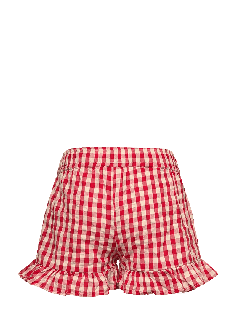 The New - TNNally Shorts - casual shorts - poppy red check - 2