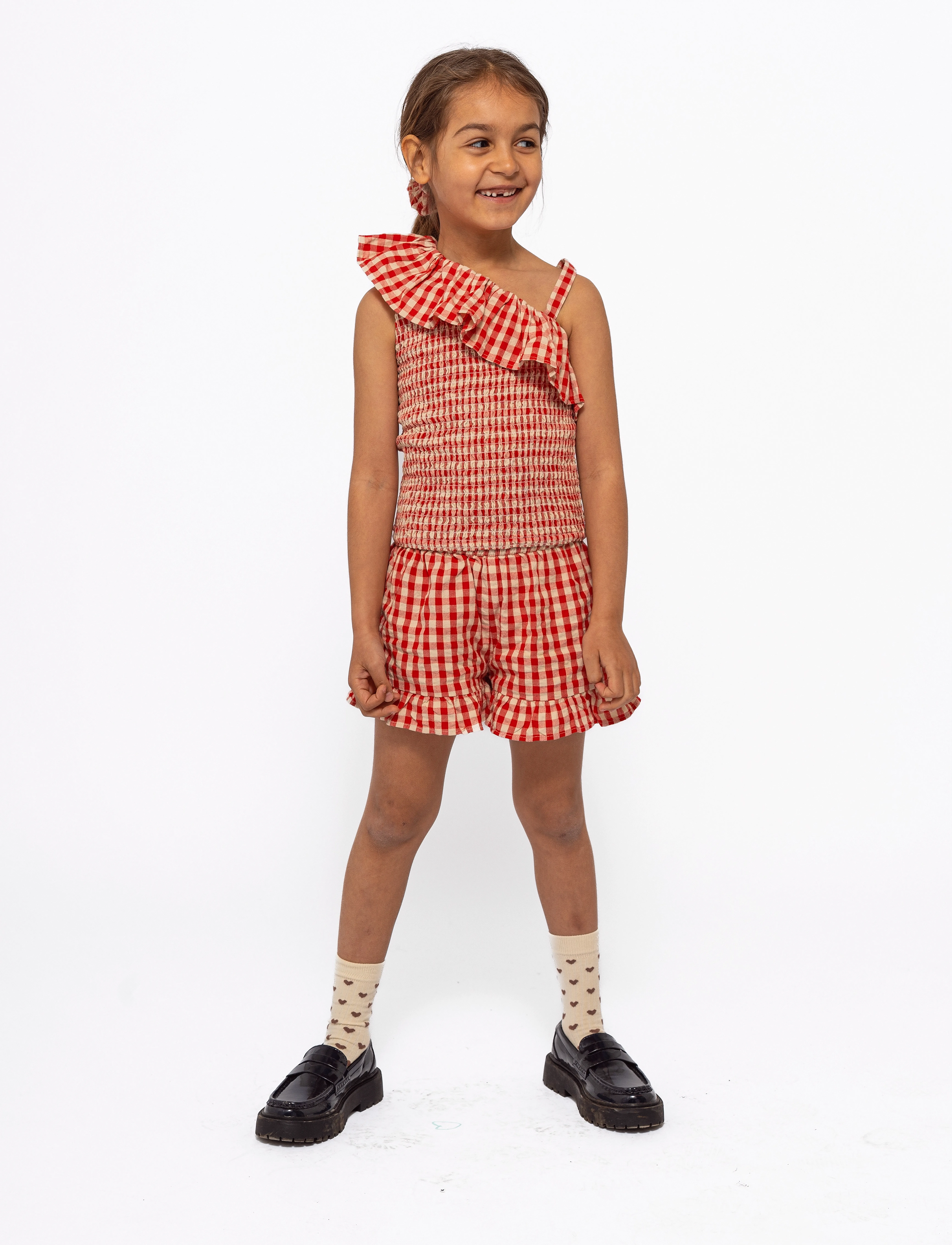 The New TNNally Shorts - Shorts - POPPY RED CHECK / red