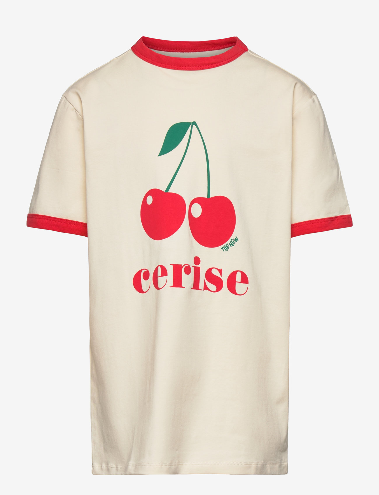 The New - TNNorini S_S Tee - kortærmede t-shirts - white swan - 0