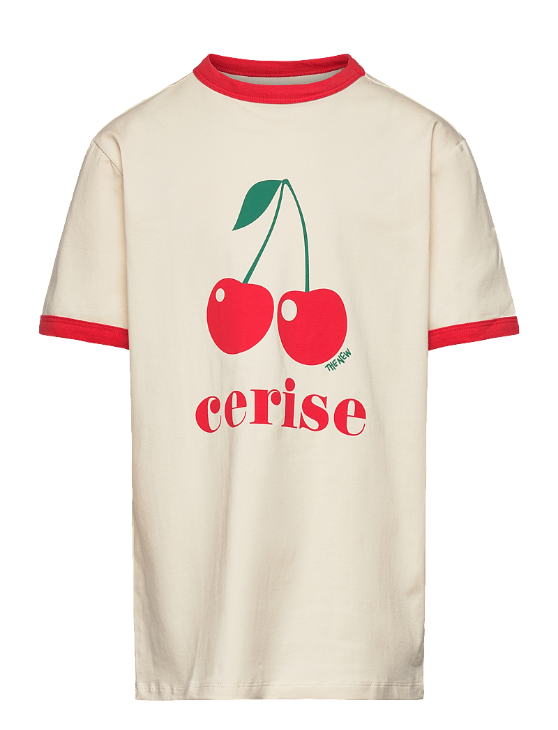 The New - TNNorini S_S Tee - kortærmede t-shirts - white swan - 0