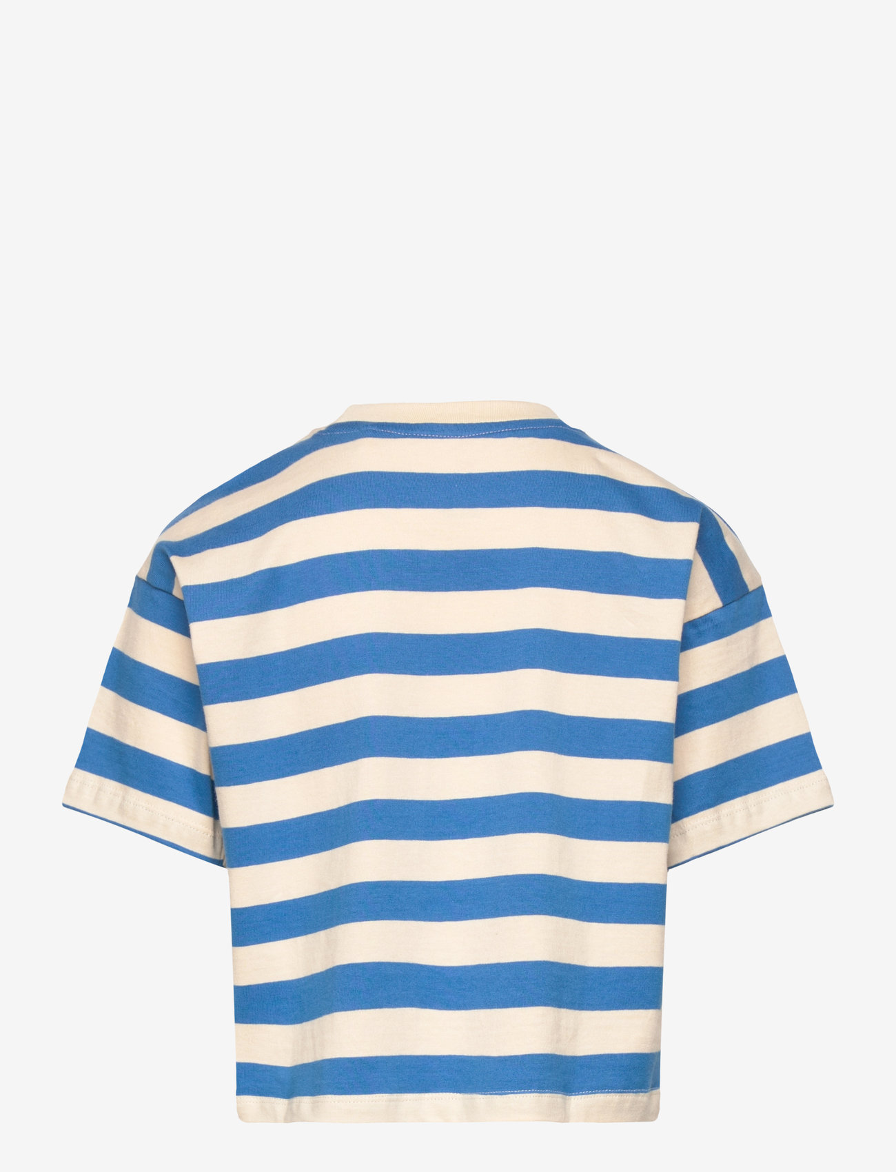 The New - TNNanny OS S_S Tee - white swan striped - 2