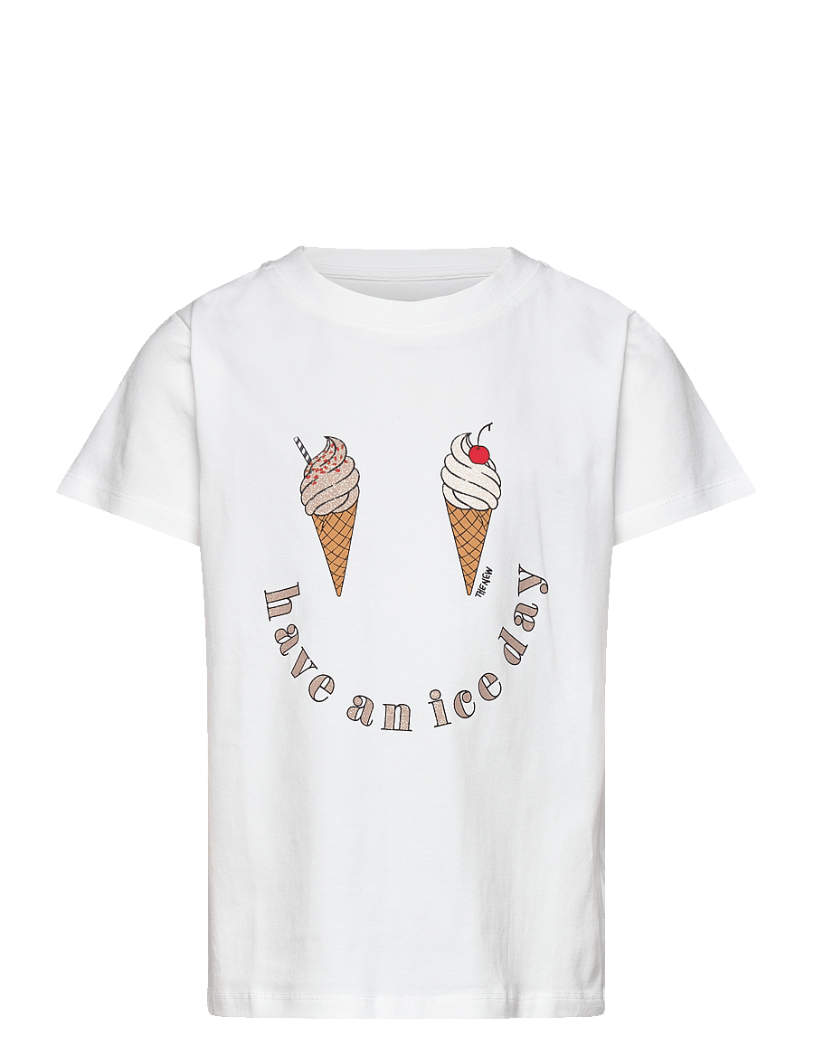 The New - TNNyrie S_S Tee - kurzärmelige - bright white - 1