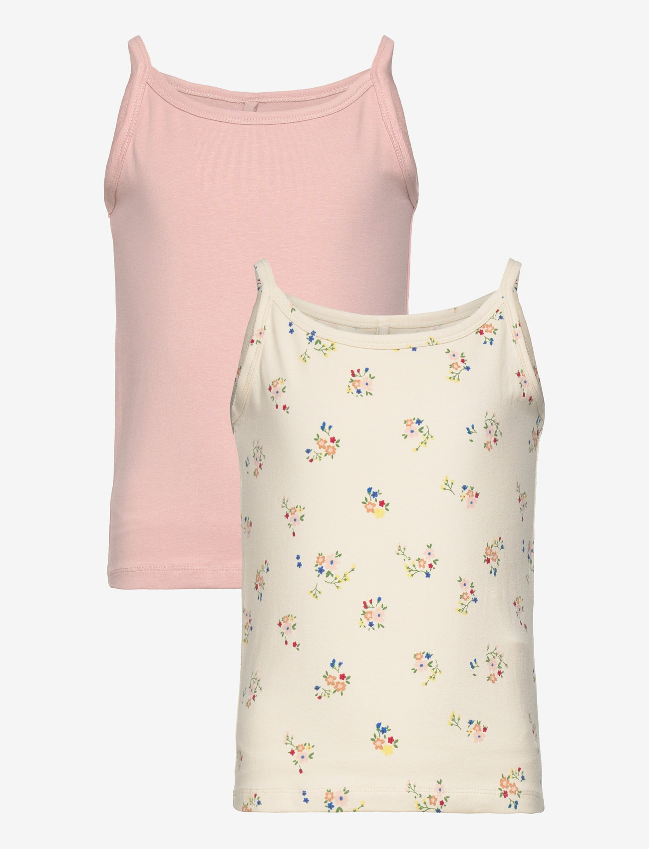 The New - TNTHE NEW Strap Top 2-Pack - Õlapaeltega topid - adobe rose - 0