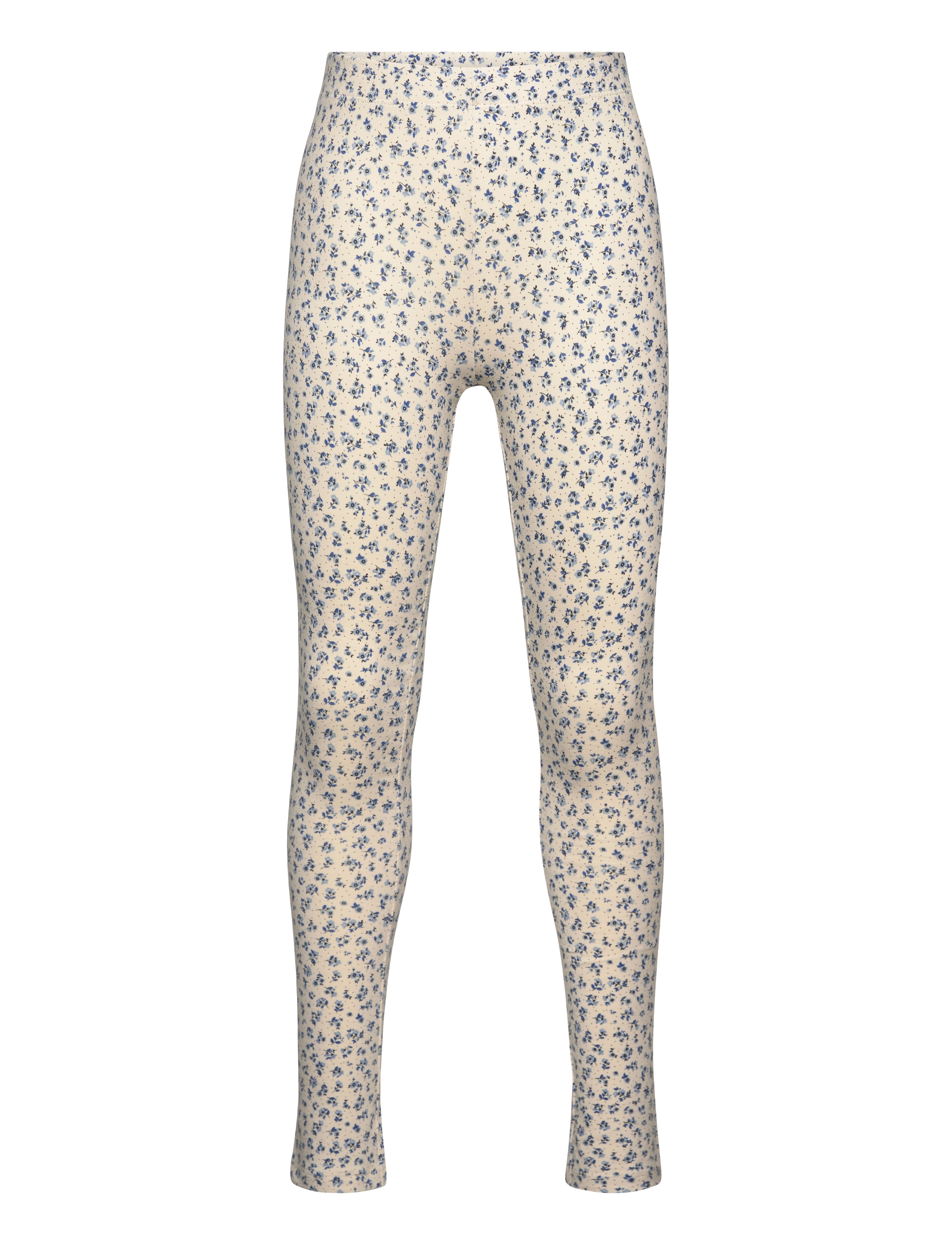 The New TNTHE NEW Leggings - Leggings - WHITE SWAN BIG FLOWER AOP / white