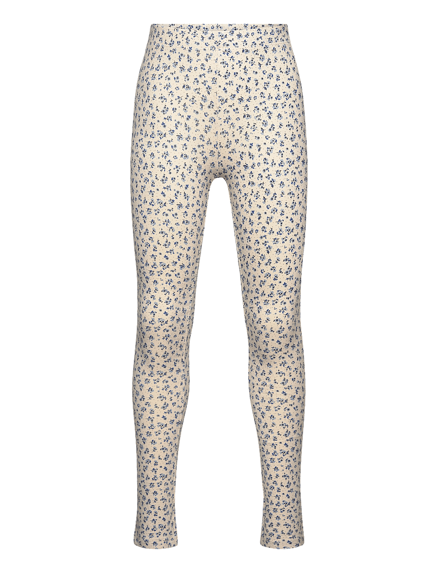 The New - TNTHE NEW Leggings - leggings - white swan big flower aop - 0