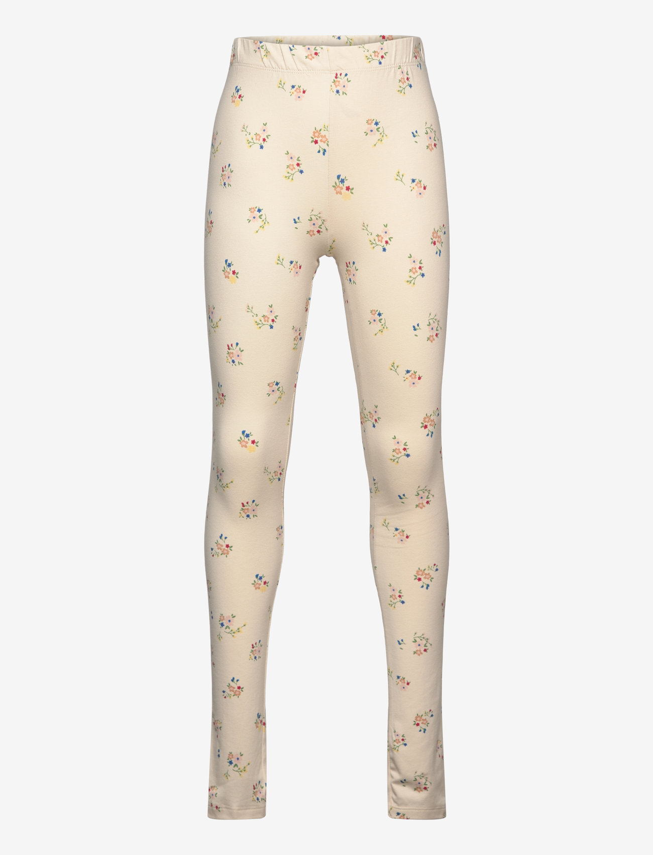 The New - TNTHE NEW Leggings - autumn clothing - white swan blue flower aop - 0