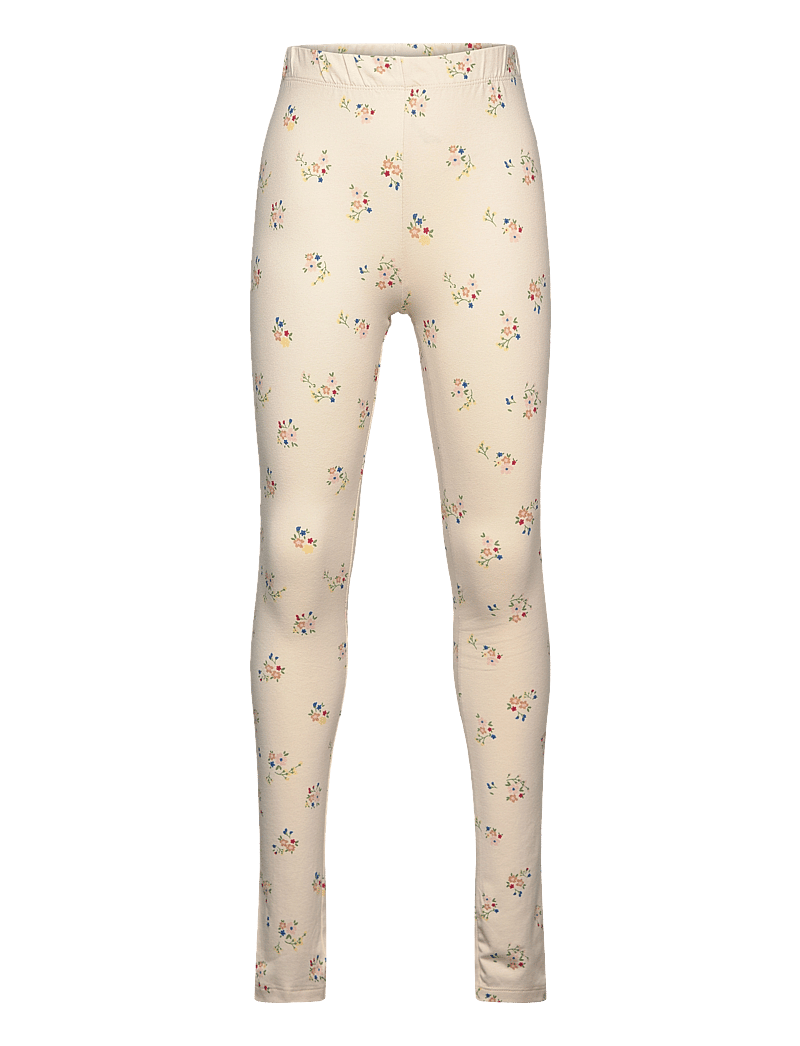 The New - TNTHE NEW Leggings - leggings - white swan blue flower aop - 0