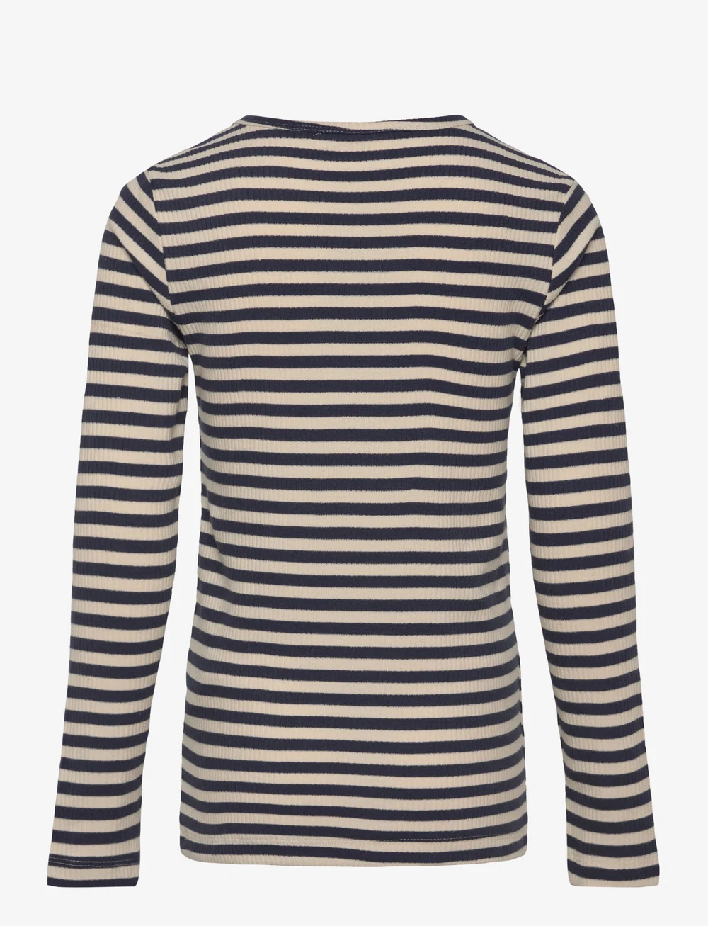 The New - TNMoore Uni L_S Rib Tee - langärmelig - mood indigo striped - 1