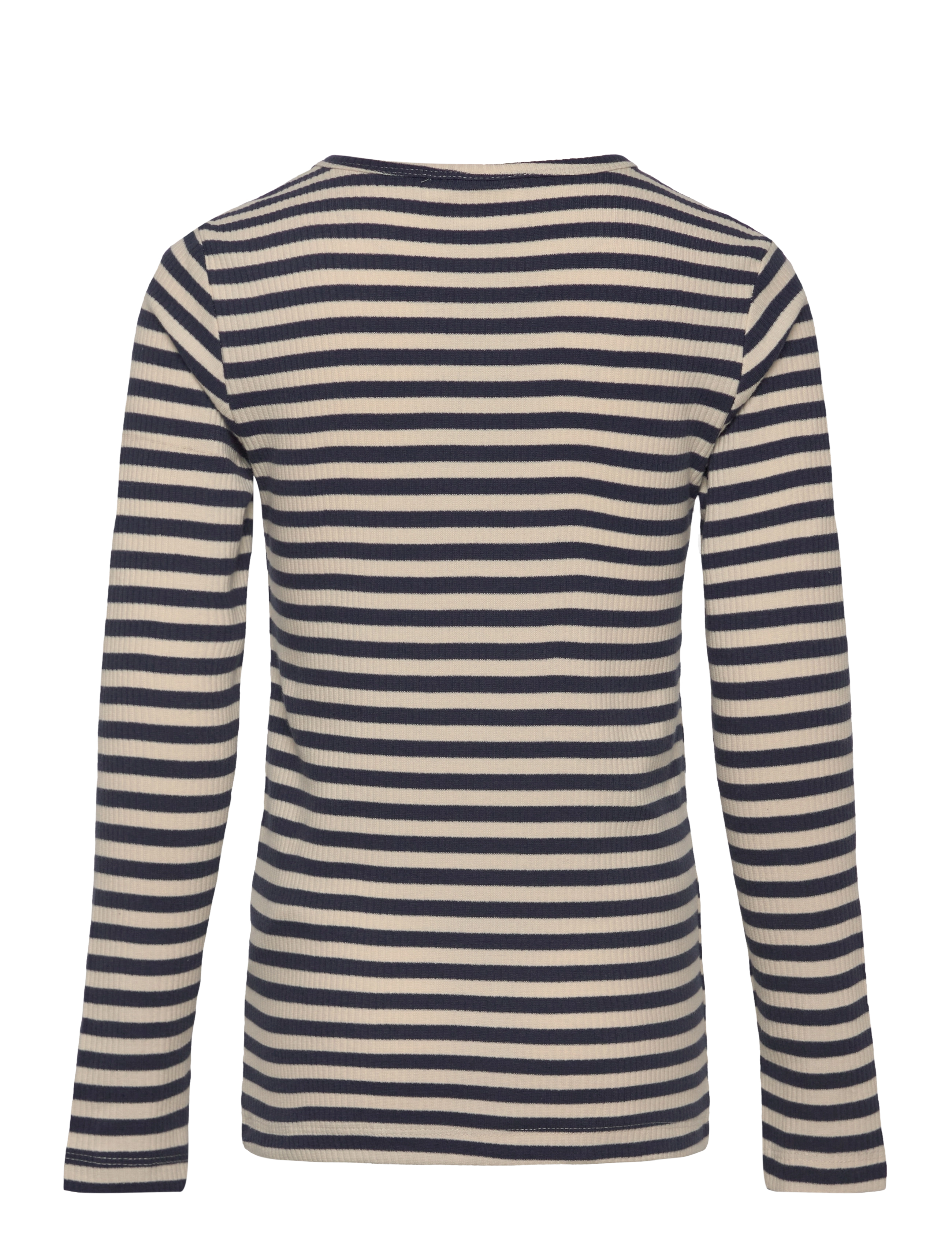 The New - TNMoore Uni L_S Rib Tee - pikkade varrukatega t-särgid - mood indigo striped - 1