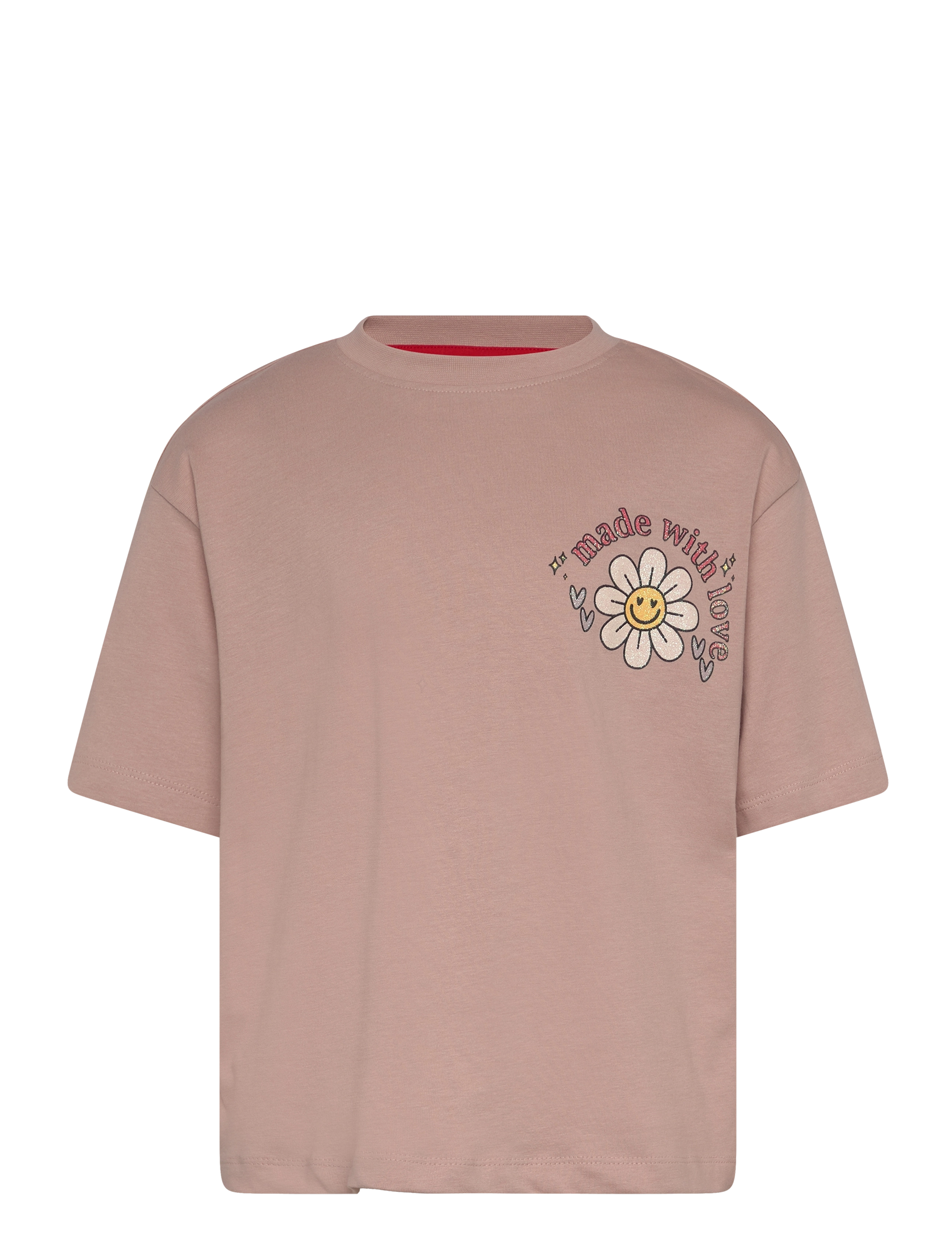 The New - TNNyssa OS S_S Tee - adobe rose - 0