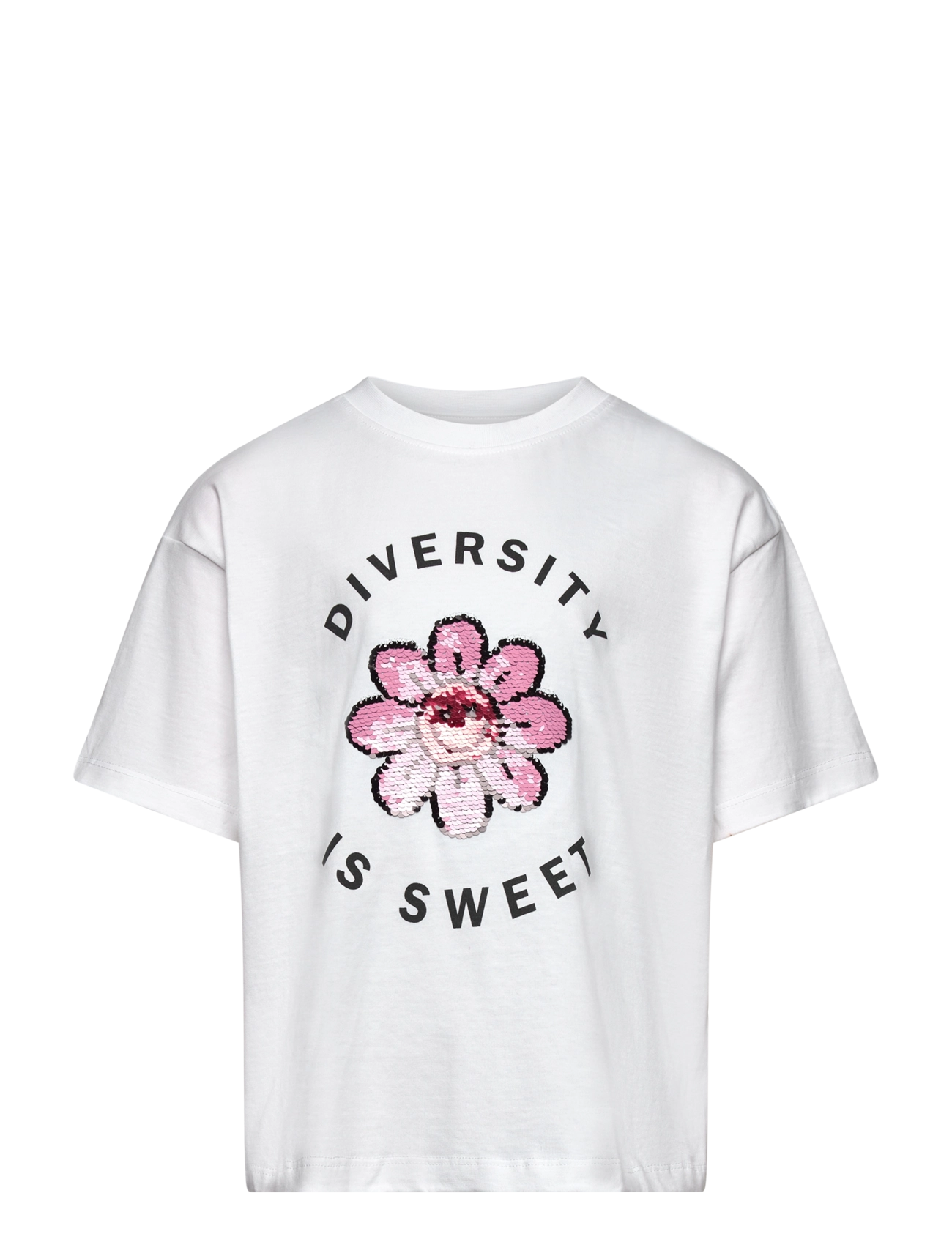 THE NEW Tnninette Os S_S Tee Weiß - 158/164 - Kinder