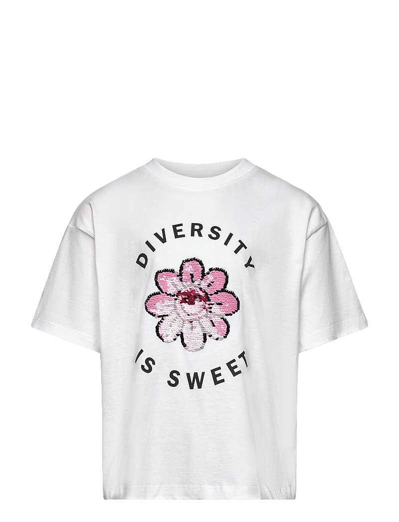 The New - TNNinette OS S_S Tee - kortärmade t-shirts - bright white - 1