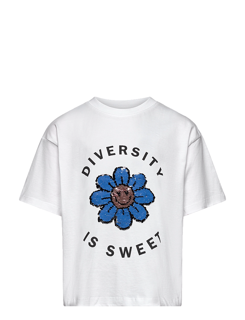 The New - TNNinette OS S_S Tee - kortärmade t-shirts - bright white - 3