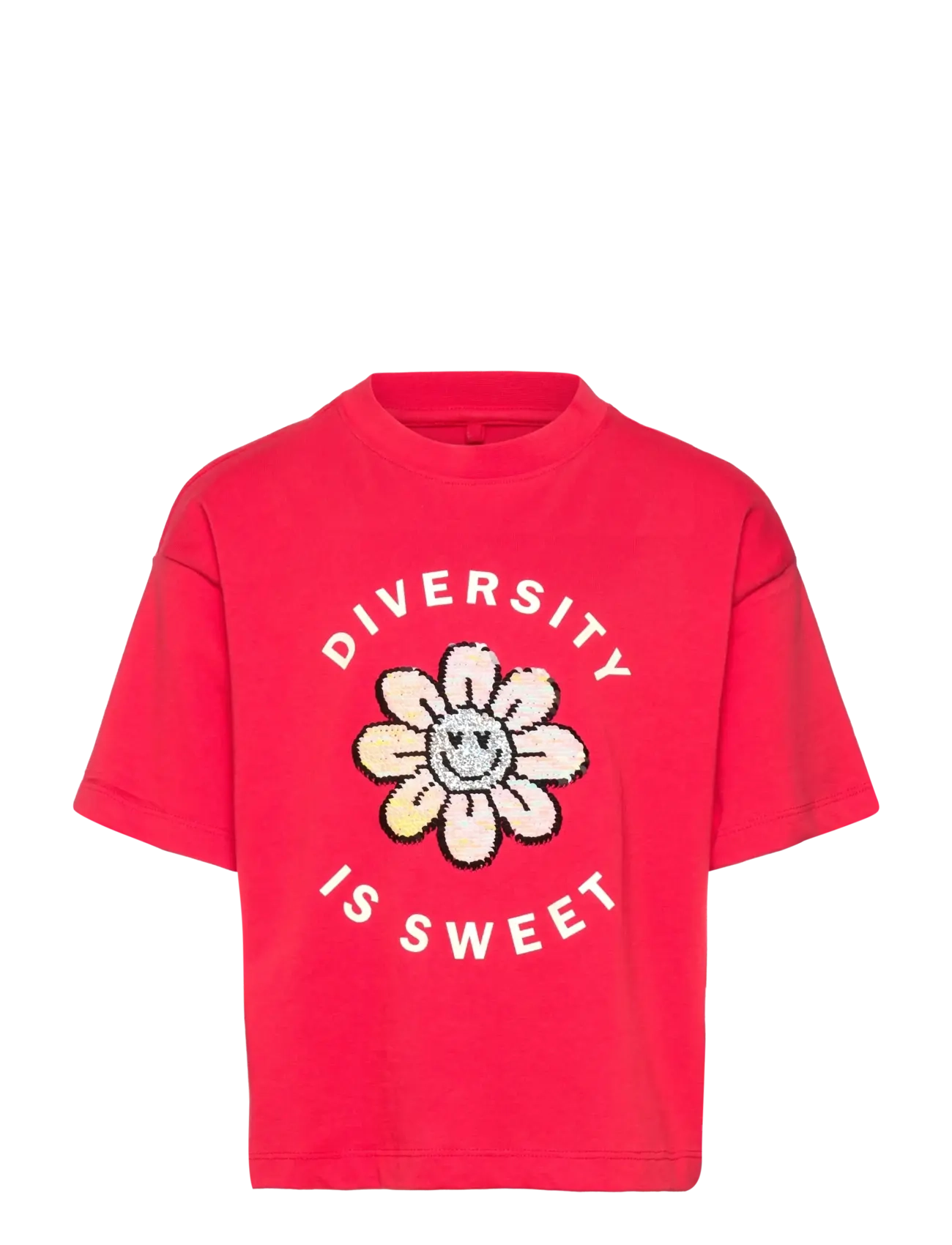 The New - TNNinette OS S_S Tee - stutterma bolir - poppy red - 2