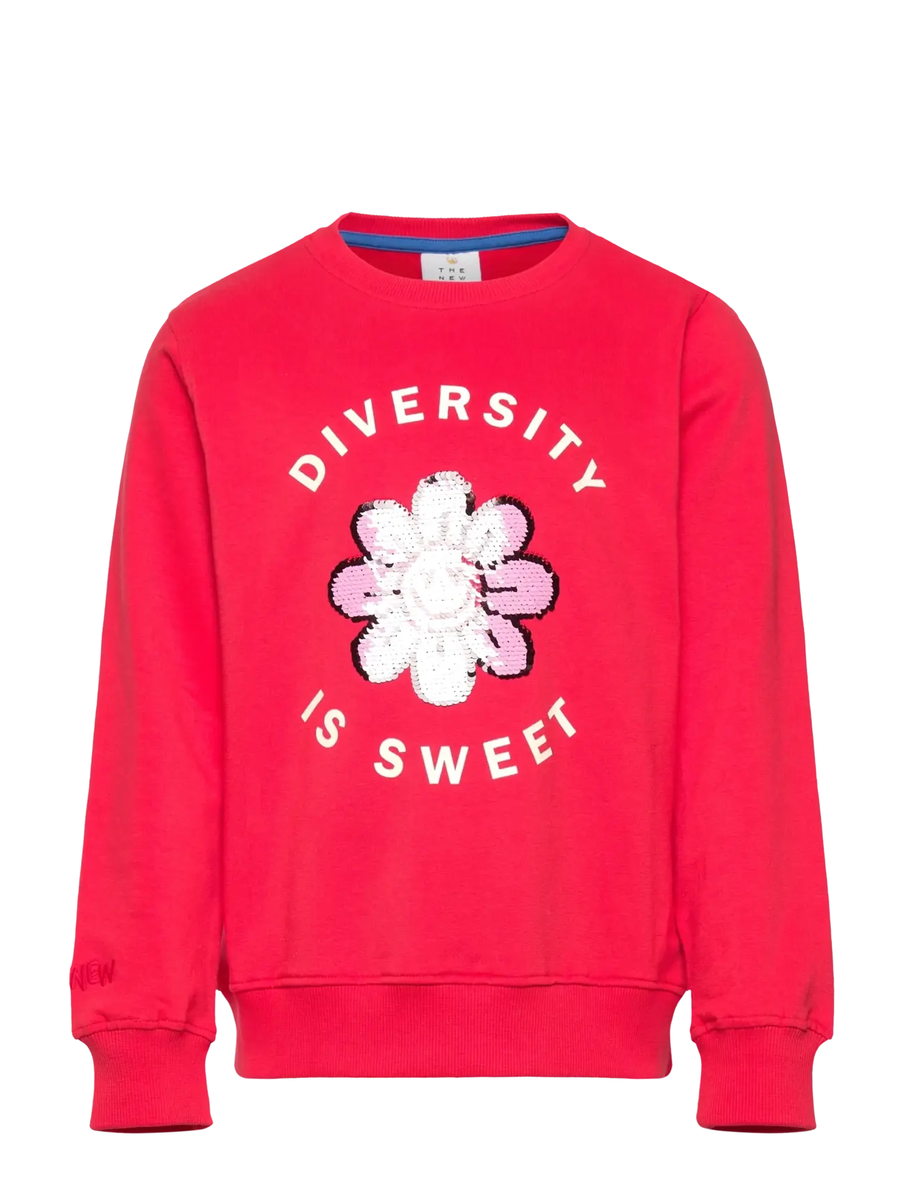 THE NEW Tnnorna Sweatshirt Rot - 122/128 - Kinder