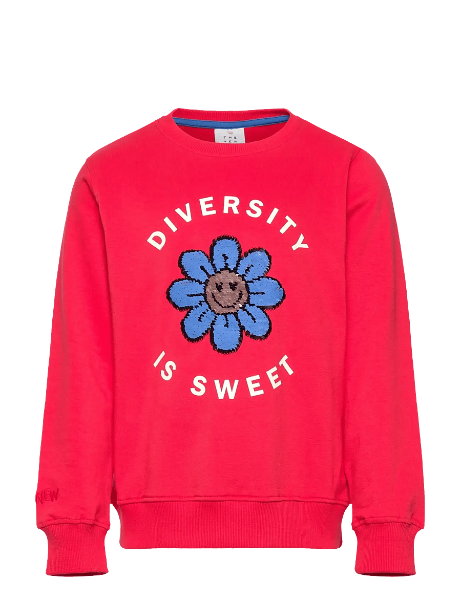 The New - TNNorna Sweatshirt - sweatshirts - poppy red - 3