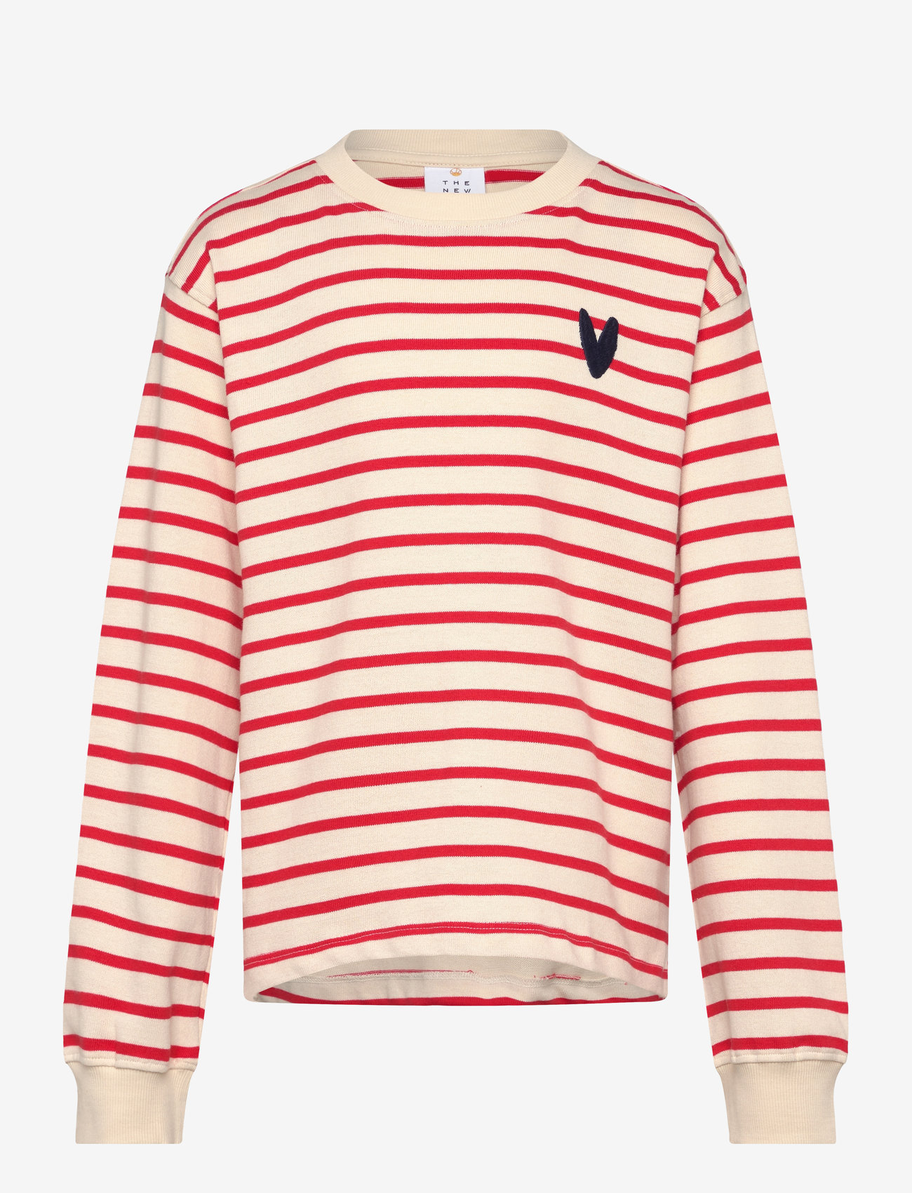 The New - TNNil Sweatshirt - sweatshirts - poppy red striped - 0
