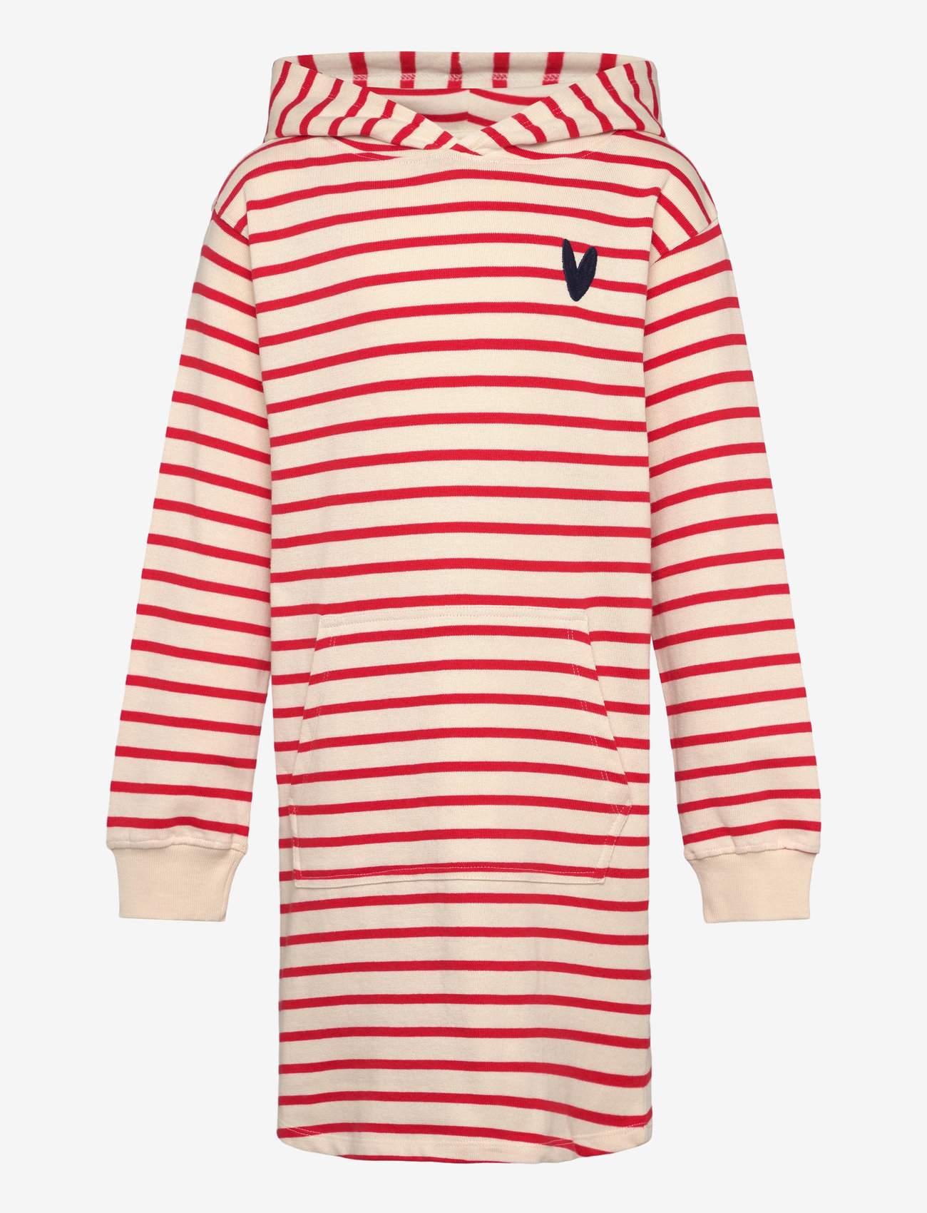 The New - TNNil L_S Dress - poppy red striped - 0