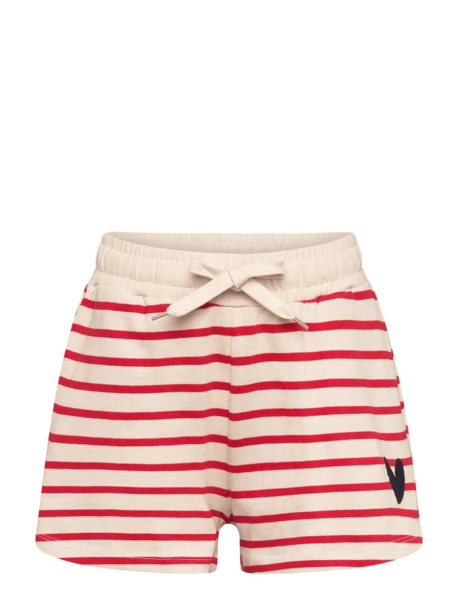 The New - TNNil Shorts - sweatshorts - poppy red striped - 0