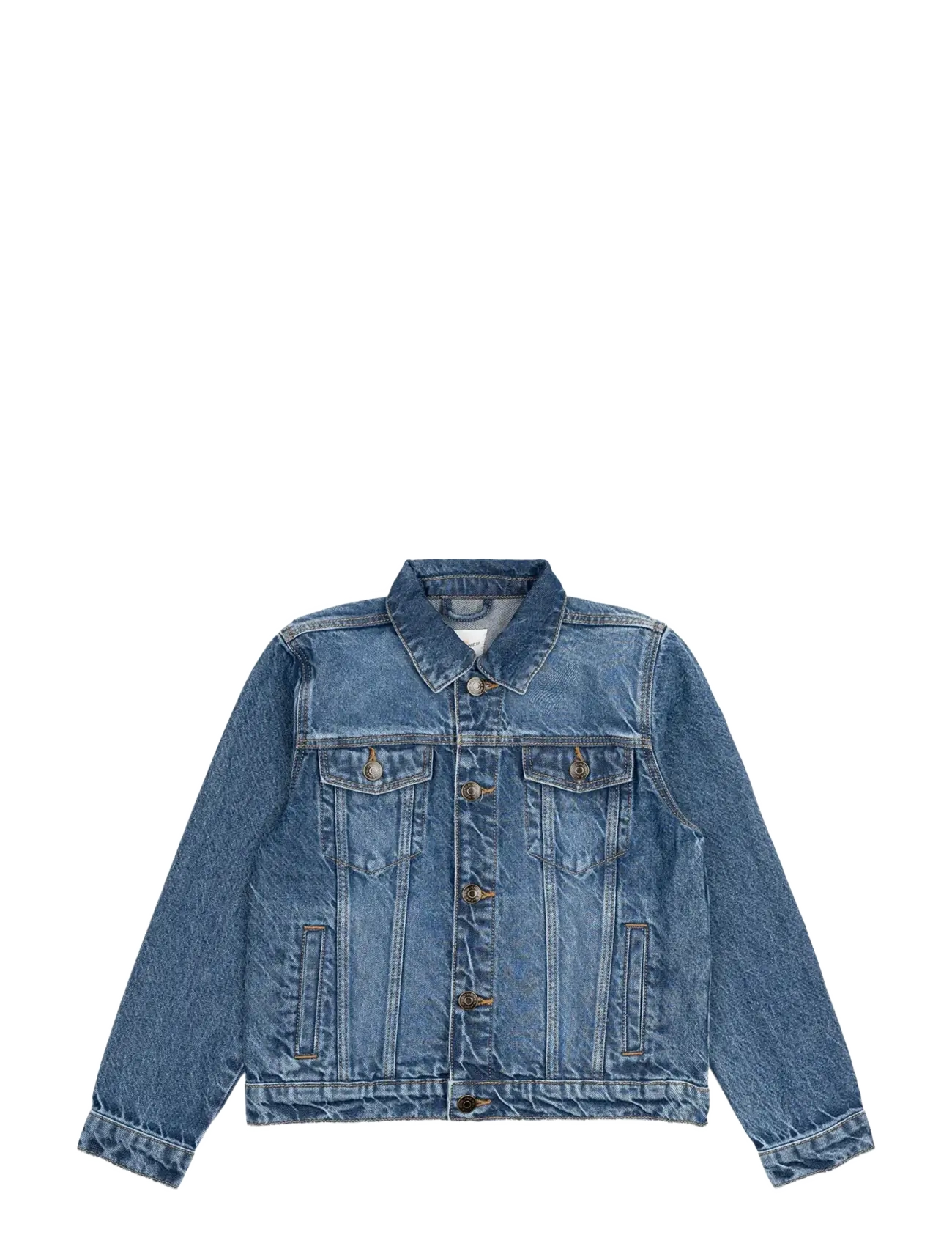 The New TNNavis Denim Jacket - Teksa ja velvet - MEDIUM BLUE DENIM / blue