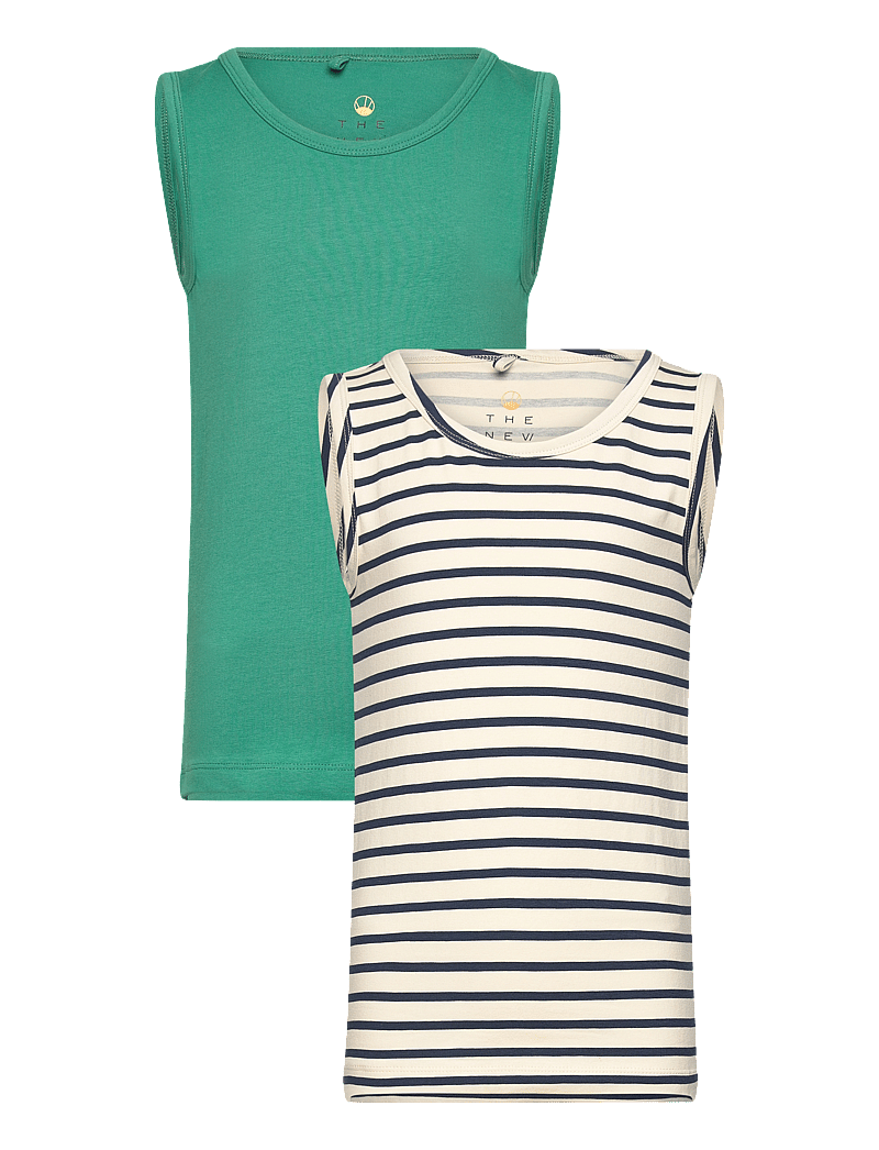 The New - TNTHE NEW Tank Top 2-Pack - Ærmeløs undertrøje - bottle green - 0
