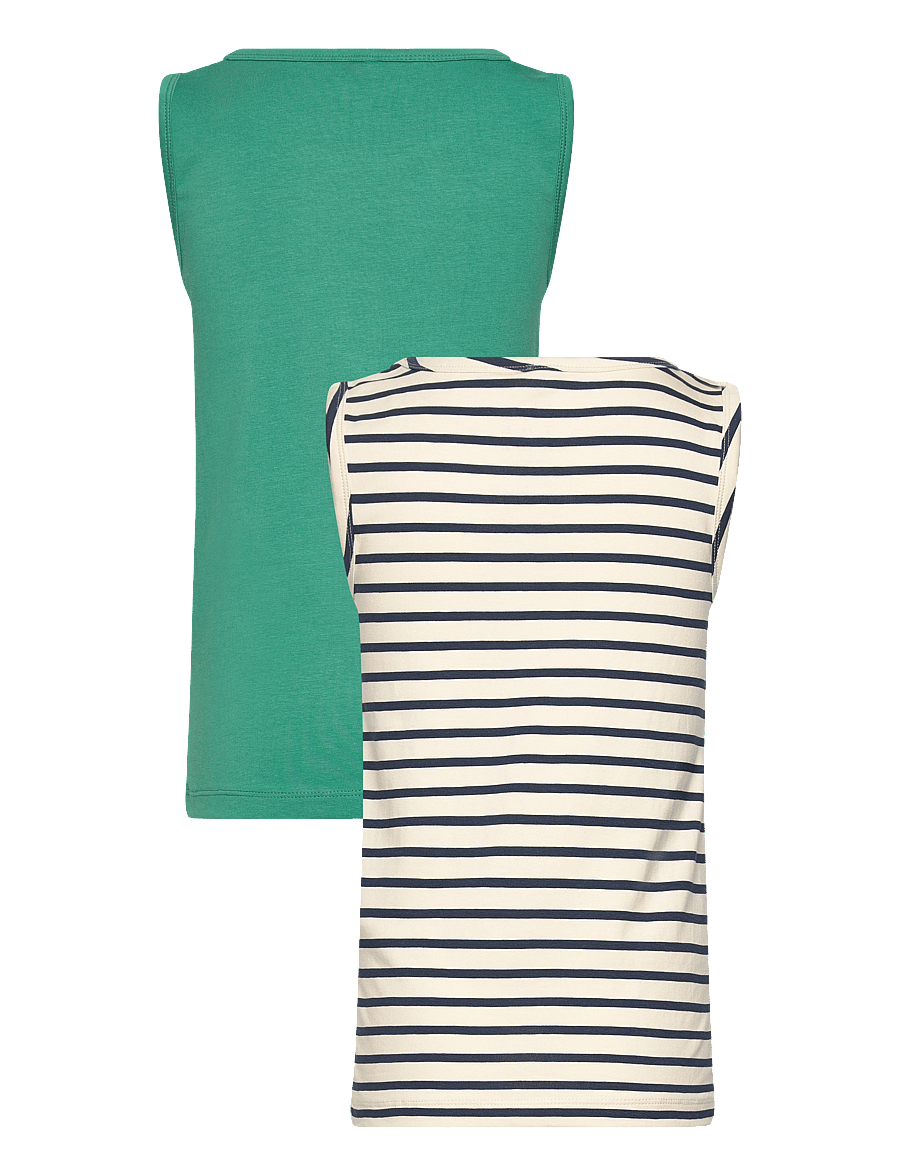 The New - TNTHE NEW Tank Top 2-Pack - hlýrabolir - bottle green - 1