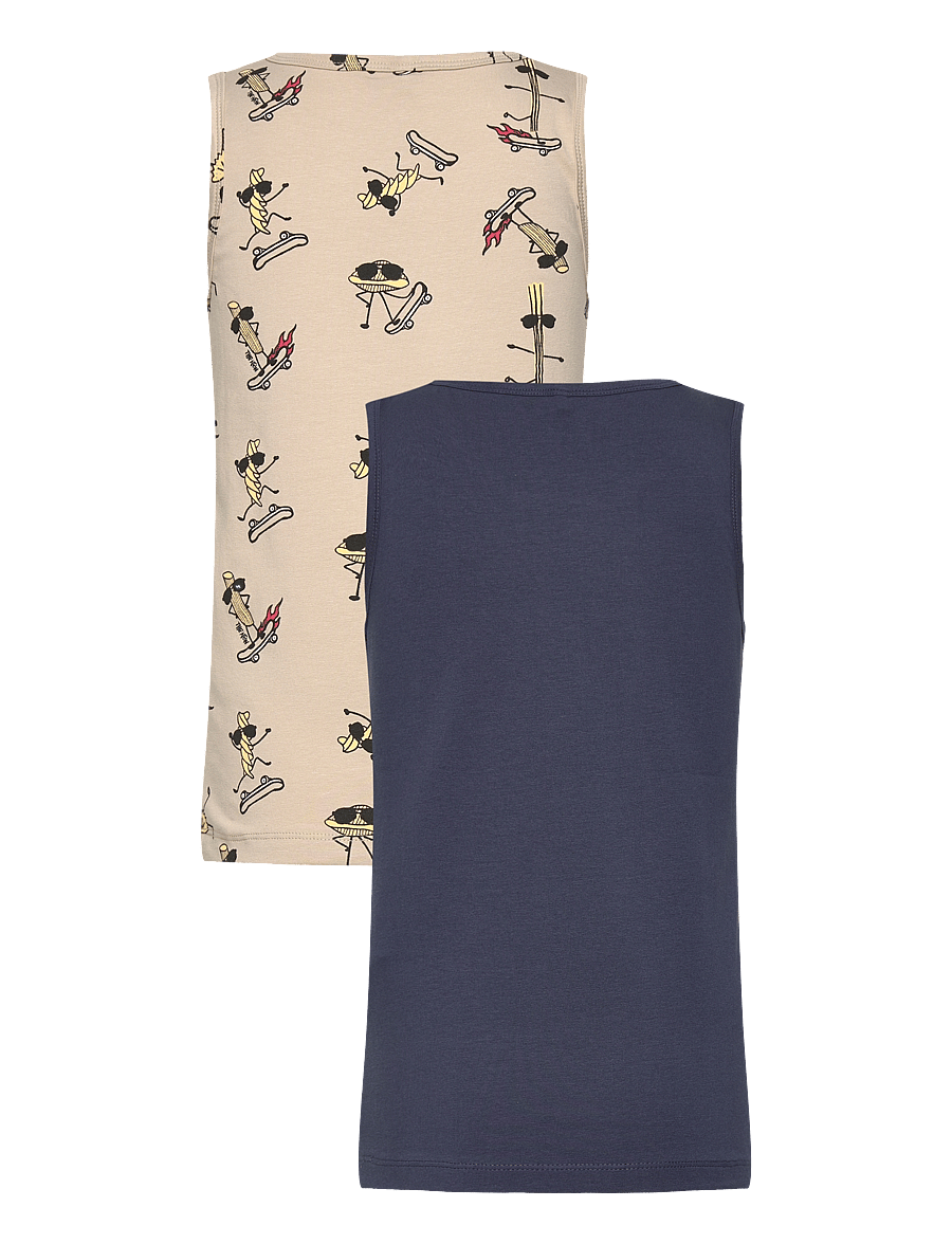 The New - TNTHE NEW Tank Top 2-Pack - hlýrabolir - mood indigo - 1