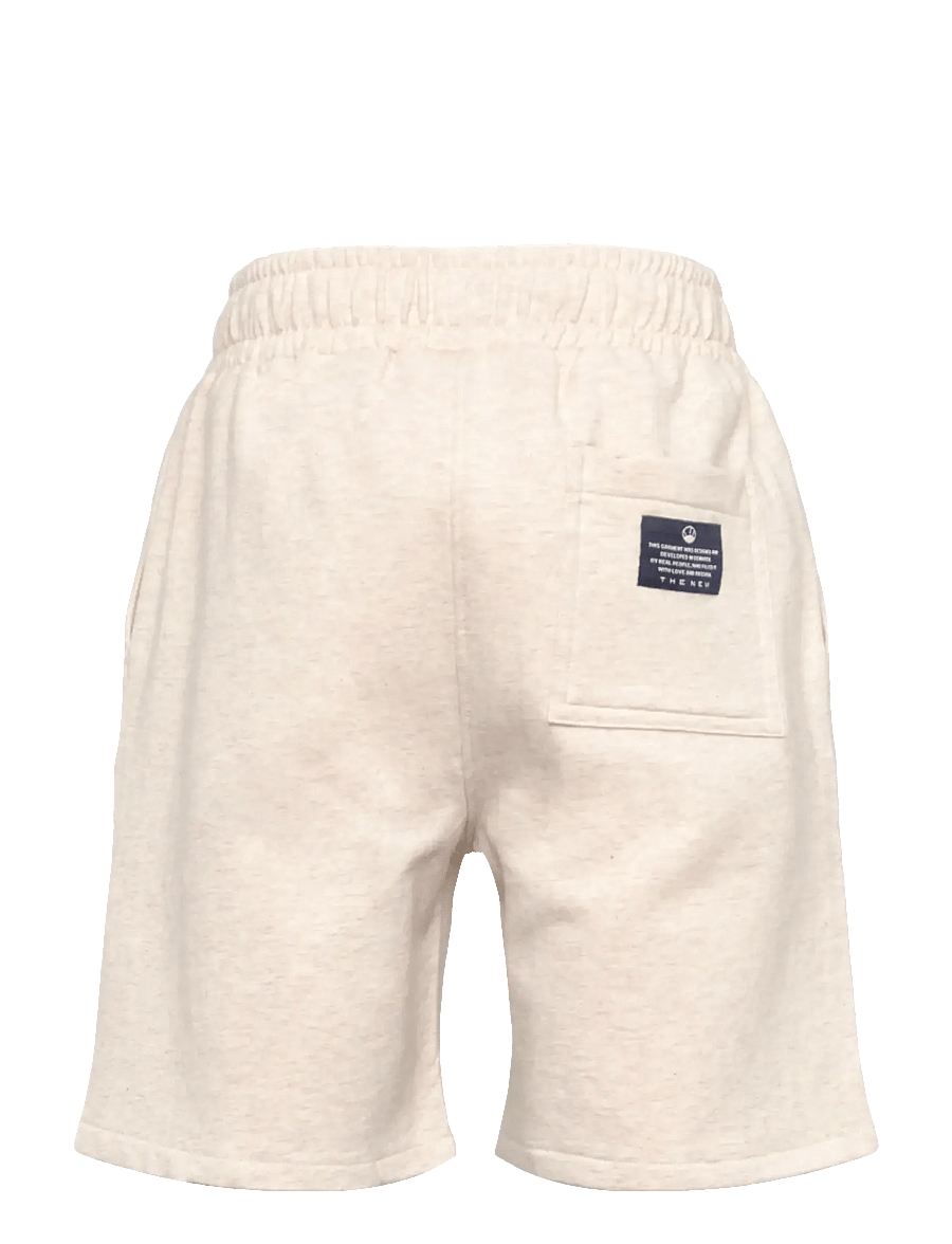 The New - TNNorvalde Sweat Shorts - sweatshorts - oatmeal melange - 1