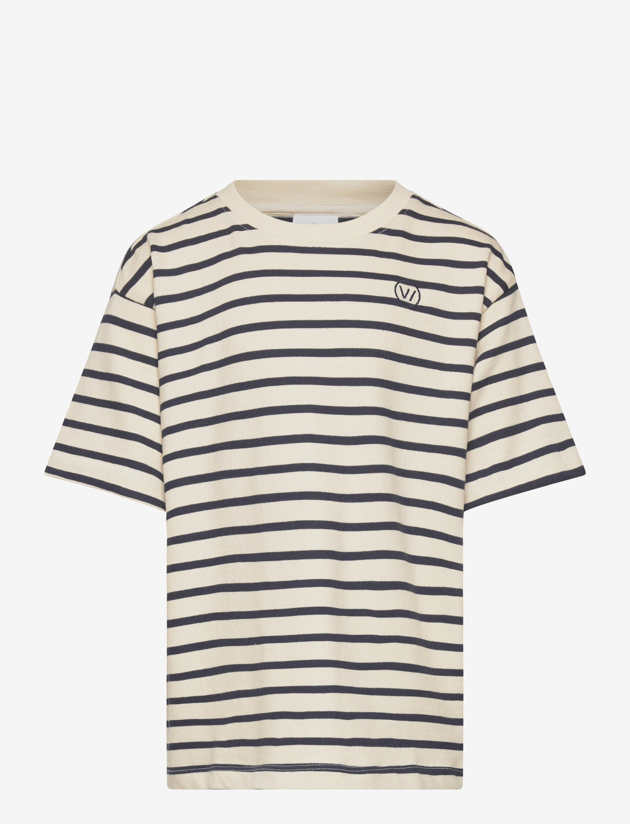 The New - TNNero OS S_S Tee - kortärmade t-shirts - mood indigo striped - 1