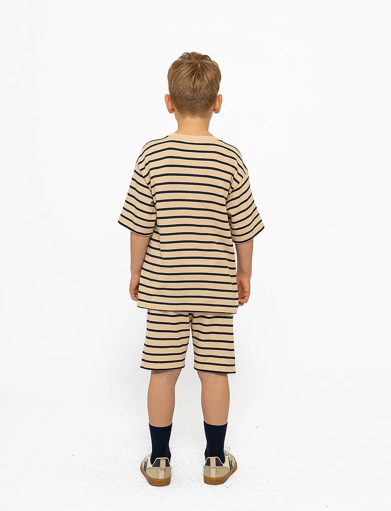 The New - TNNero OS S_S Tee - short-sleeved t-shirts - mood indigo striped - 3
