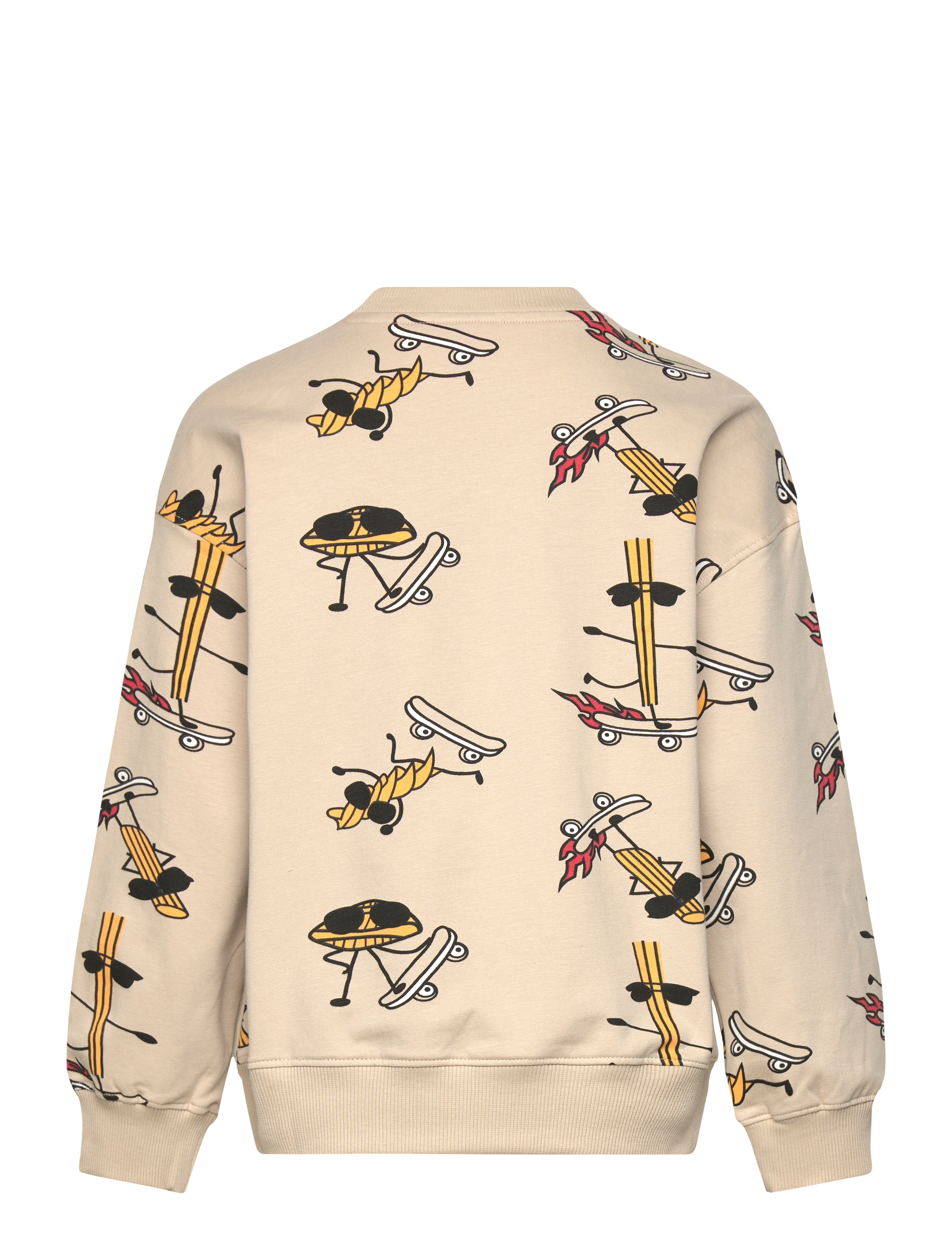 The New - TNNarfa OS Sweatshirt - feather gray aop - 1