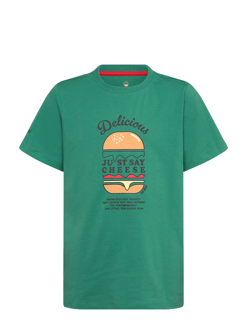 The New - TNNoble S_S Tee - kortärmade t-shirts - bottle green - 0