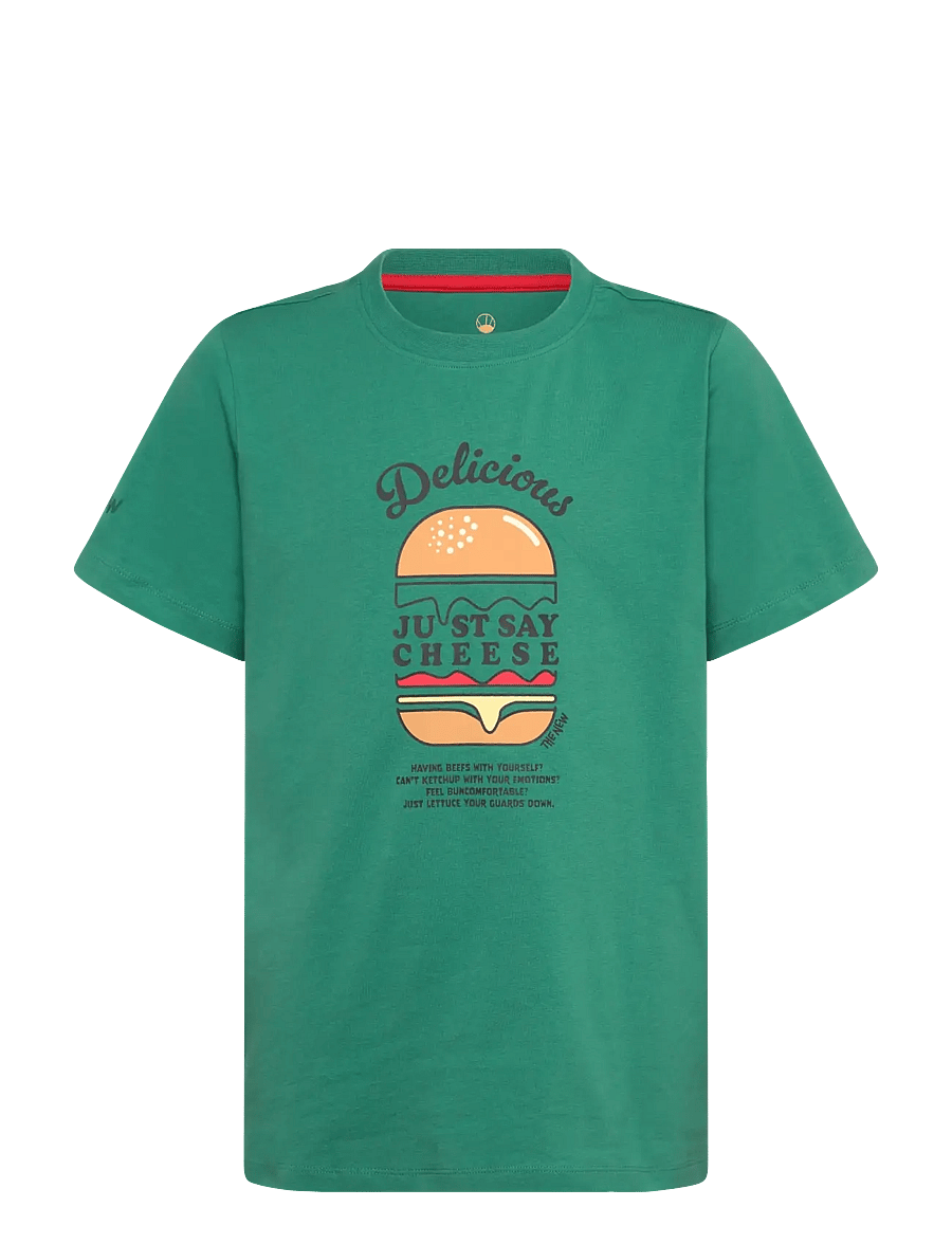 The New - TNNoble S_S Tee - kurzärmelige - bottle green - 0