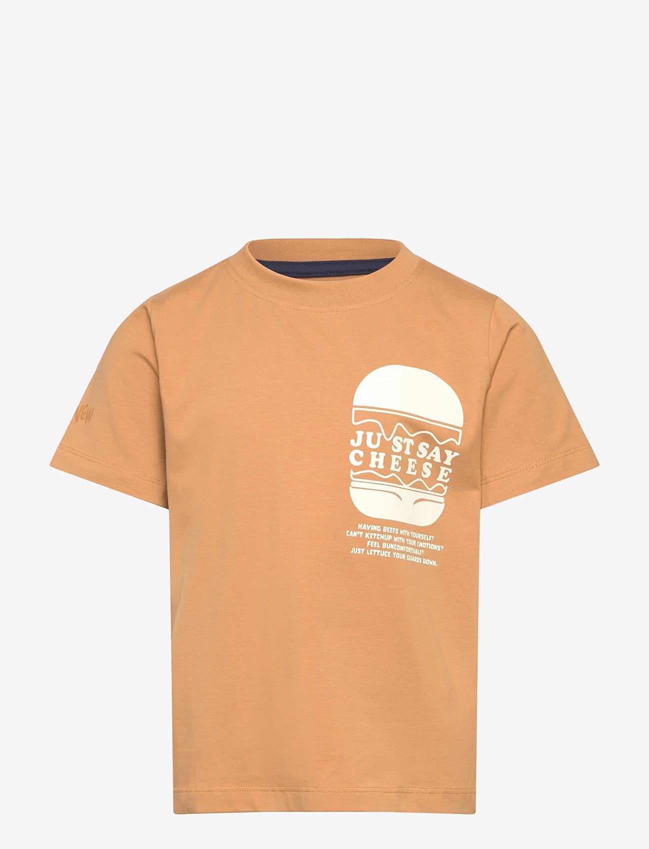 The New - TNNeely S_S Tee - kortærmede t-shirts - apple cinnamon - 0