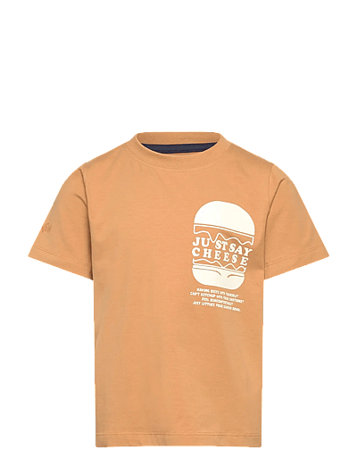 The New TNNeely S_S Tee - T-shirts - APPLE CINNAMON / beige