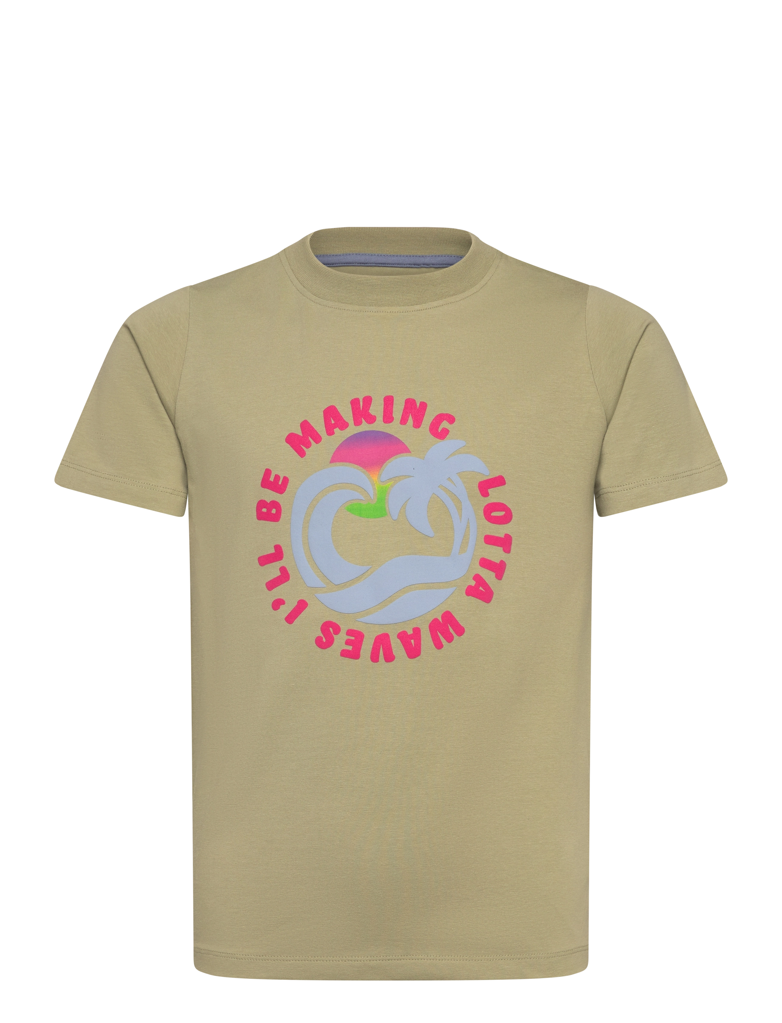 The New TNOctavio S_S Tee - Tøj - TEA / khaki/green