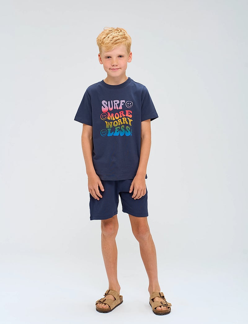 The New - TNNorvalde Sweat Shorts - sweatshorts - mood indigo - 0